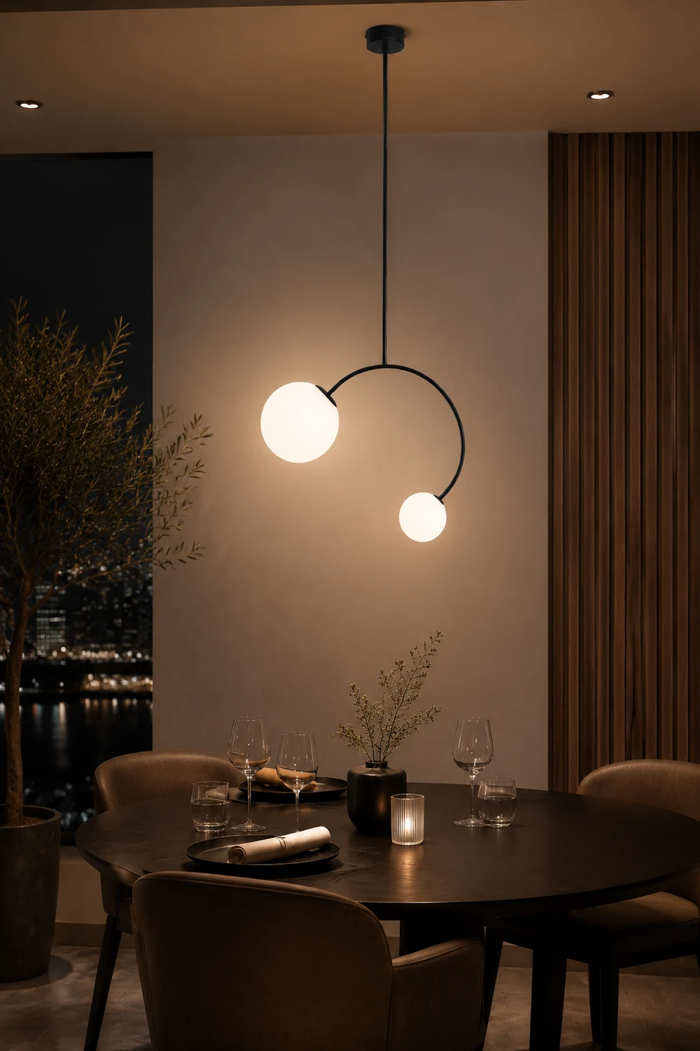 Balance Glass Pendant Lamp - Lumpaz