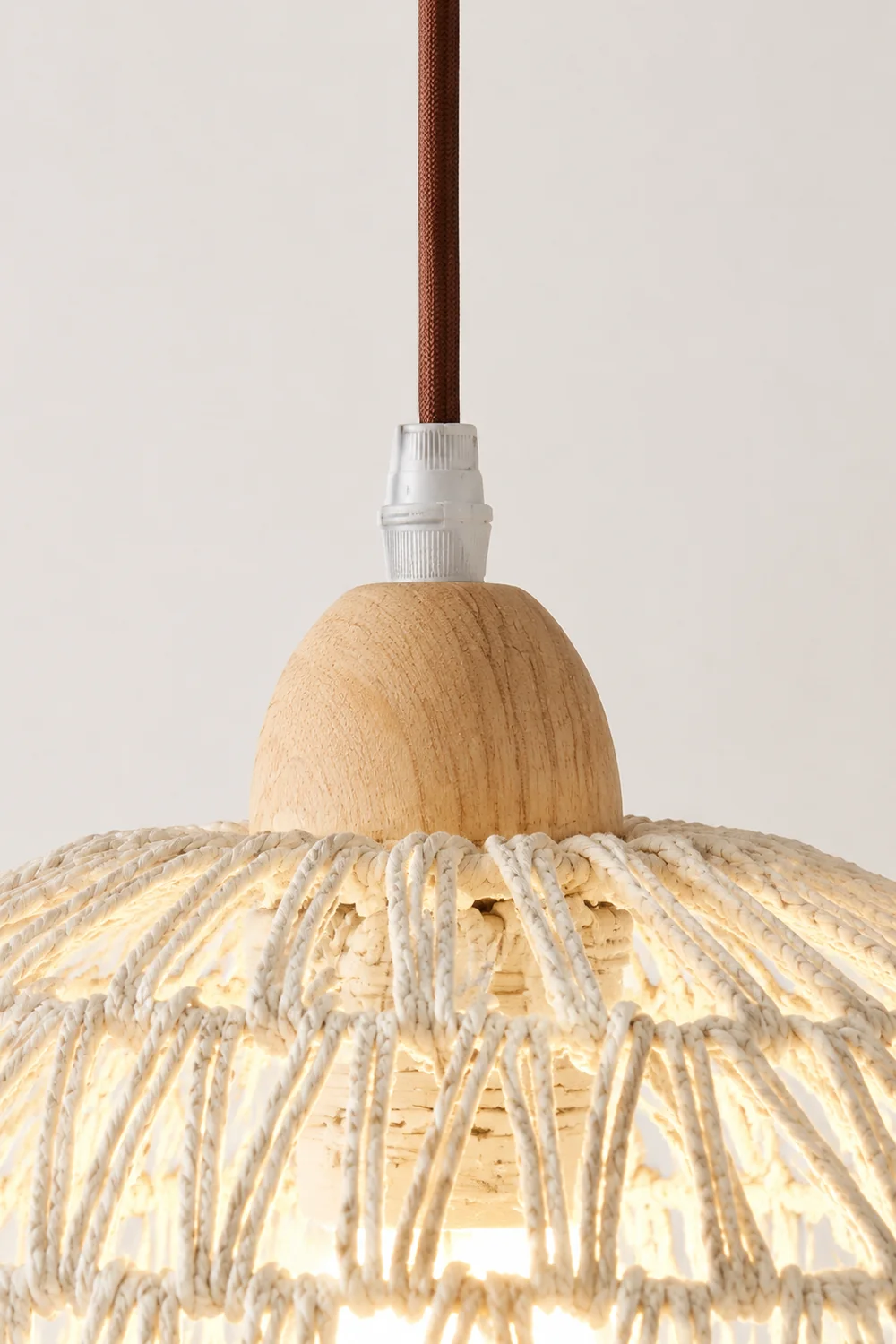 Rattan Arch Pendant Lamp - Lumpaz
