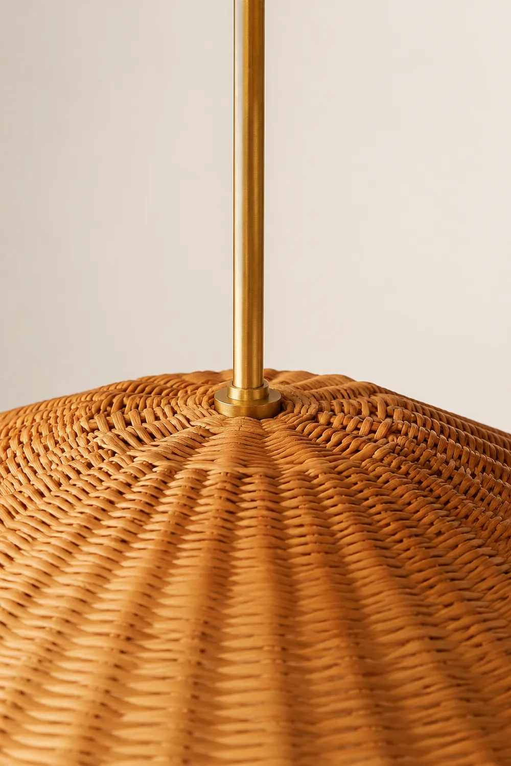 Rattan Hat Pendant Light - Lumpaz