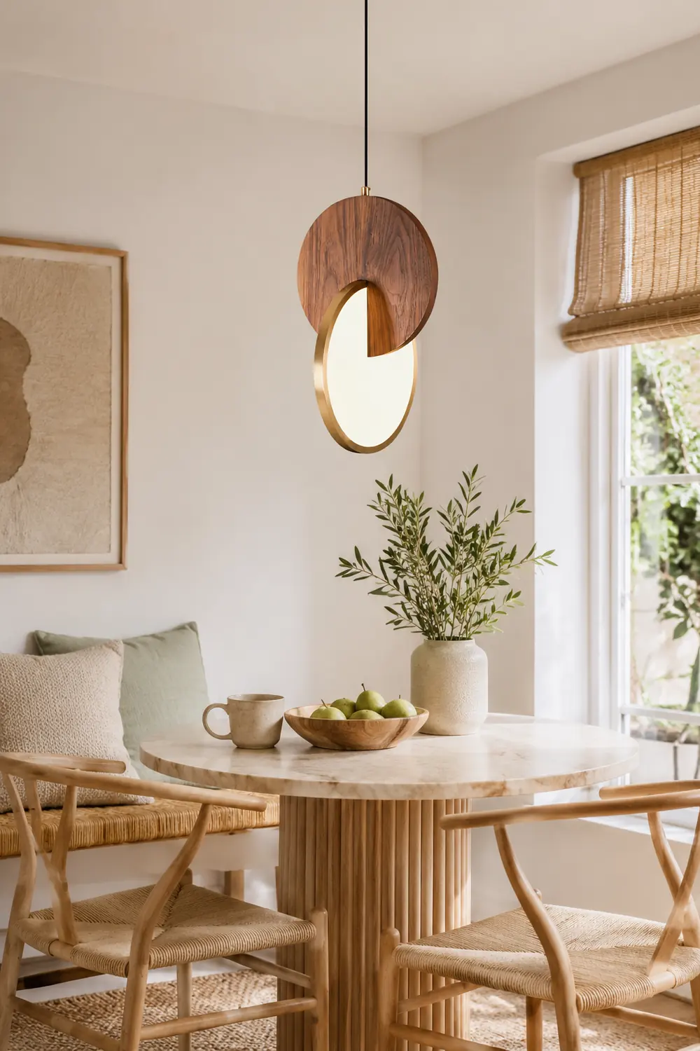 Double Disk Pendant Lamp - Lumpaz
