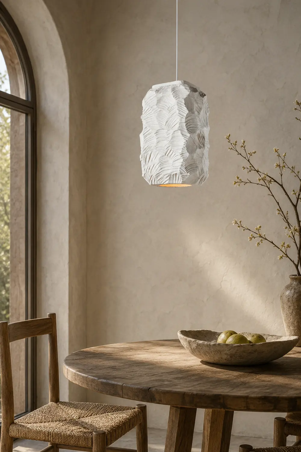 Resin Geometry Pendant Lamp - Lumpaz