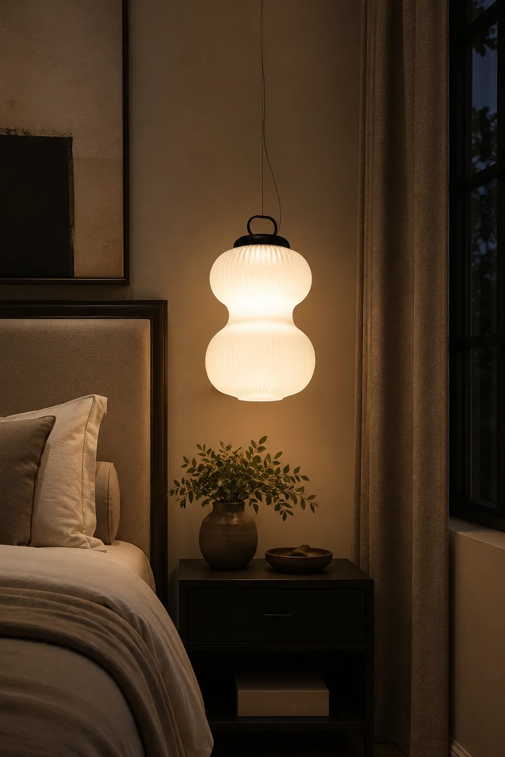 Artistic Gourd Pendant Light - Lumpaz