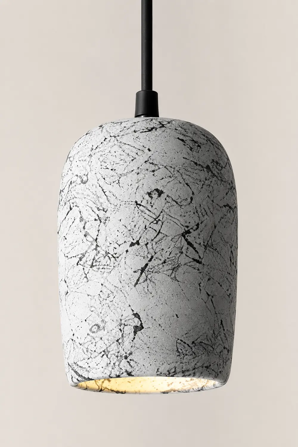 Hubble Cement Pendant Lights - Lumpaz