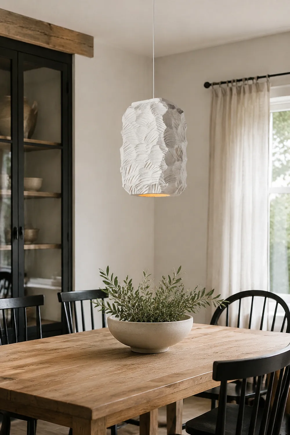 Resin Geometry Pendant Lamp - Lumpaz