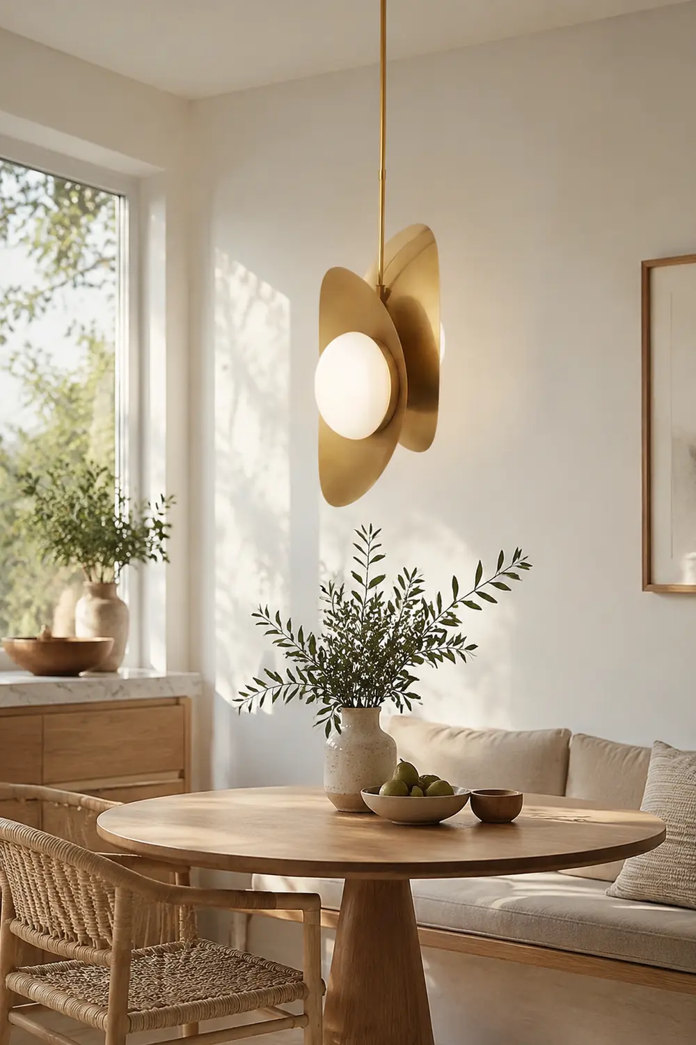 Golden Petal Pendant Lamp - Lumpaz