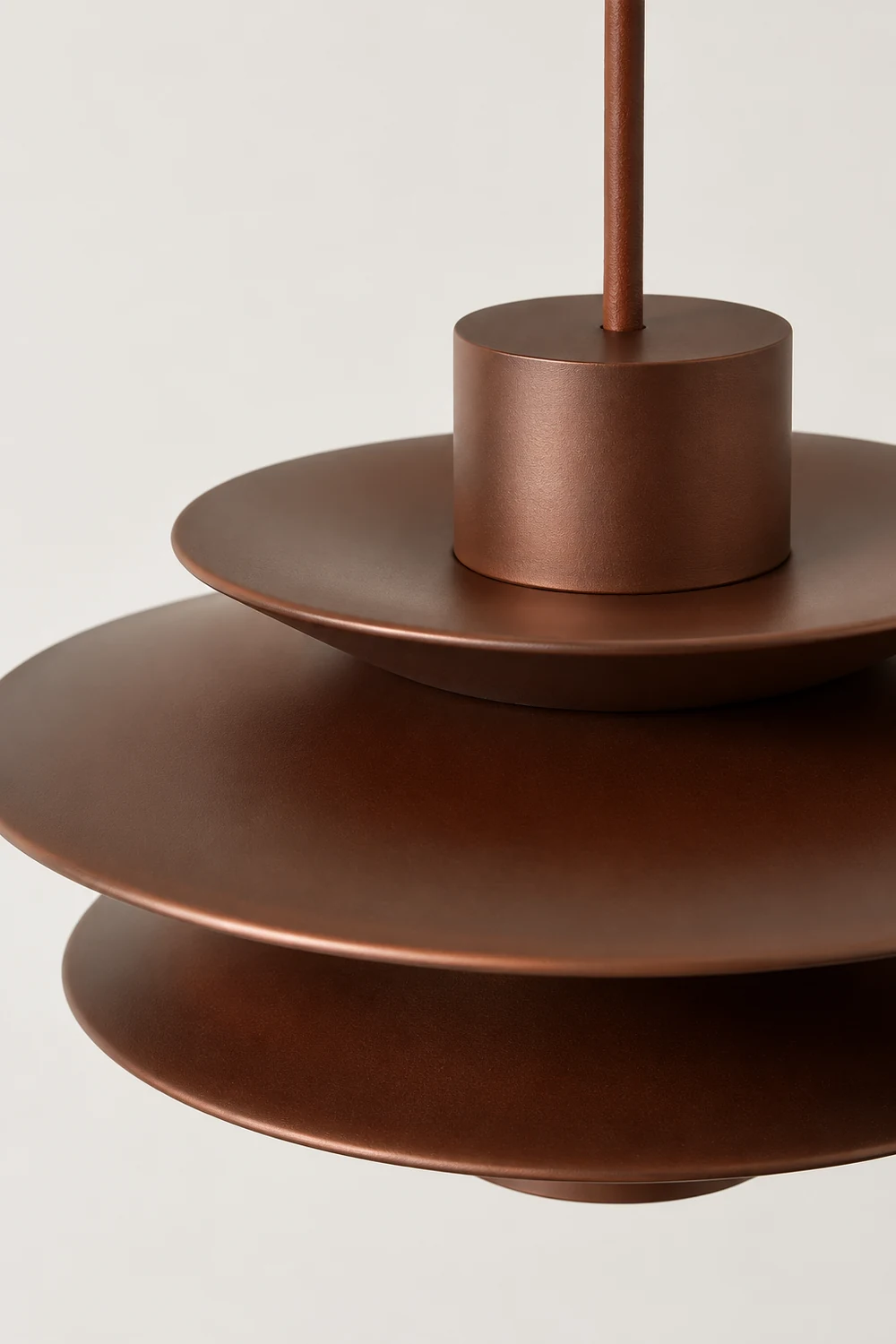 Cascade Wooden Disc Pendant Lamp - Lumpaz