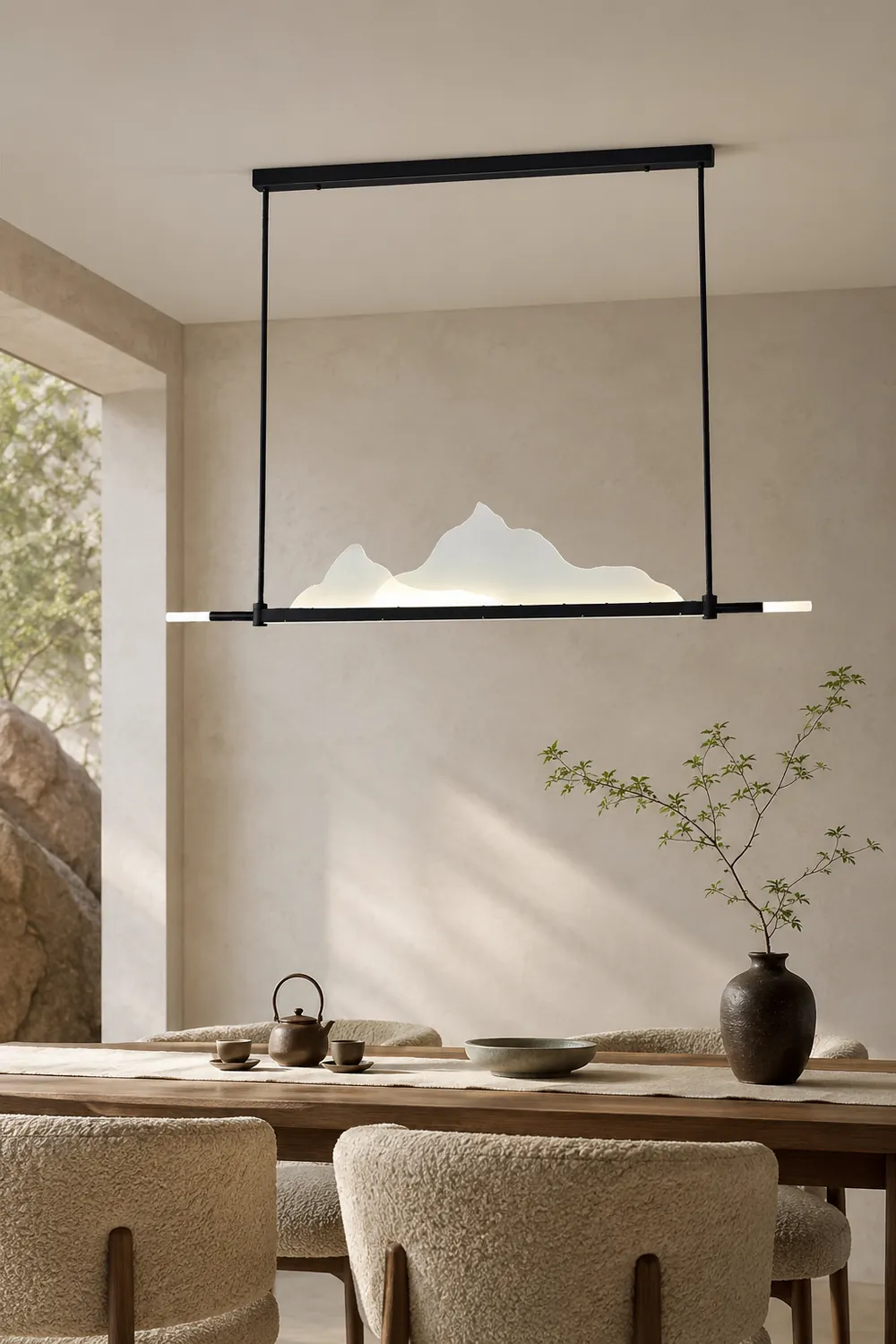 Leah Mountains Pendant Light - Lumpaz