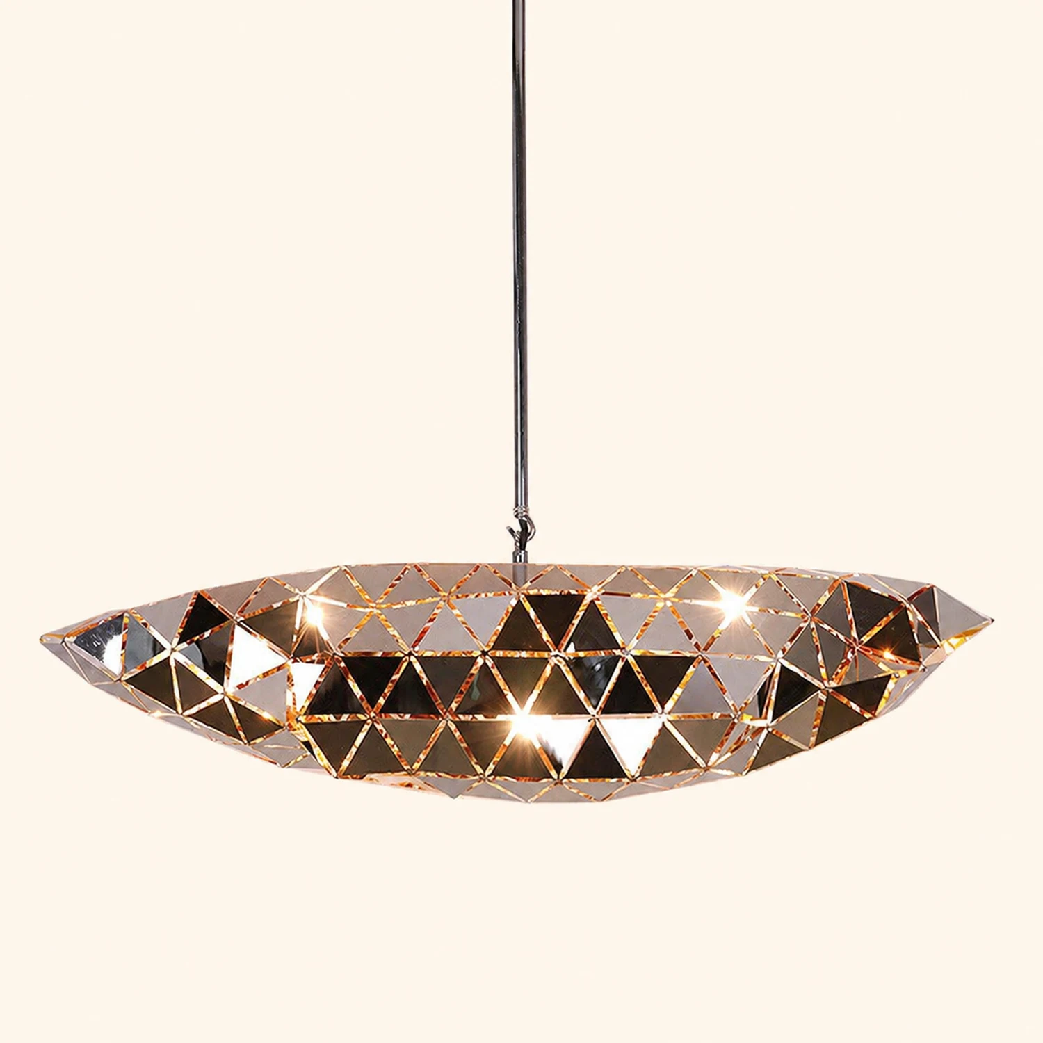 Geometric Panel Pendant Lamp - Lumpaz