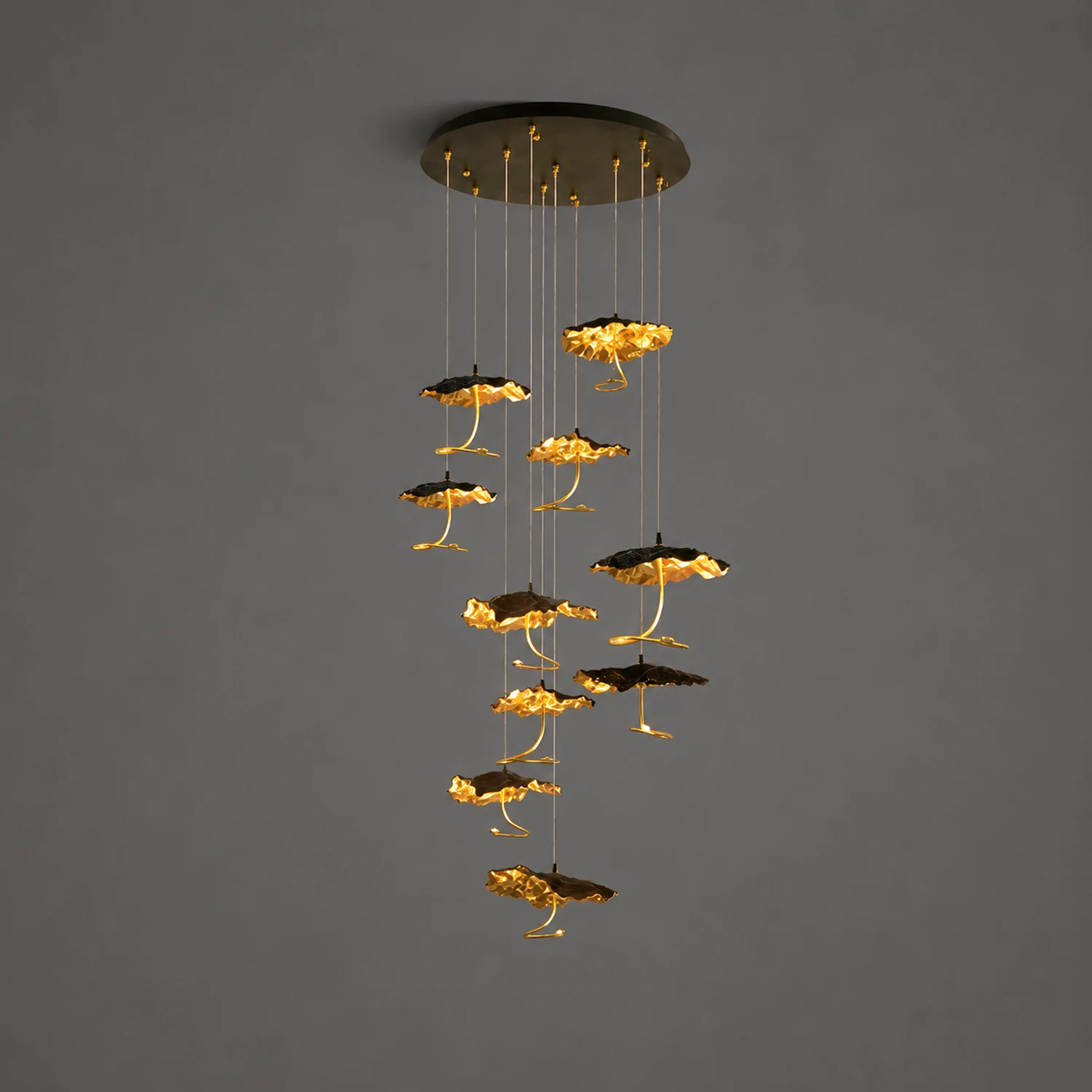 Brass Aviary Constellation Chandelier - Lumpaz