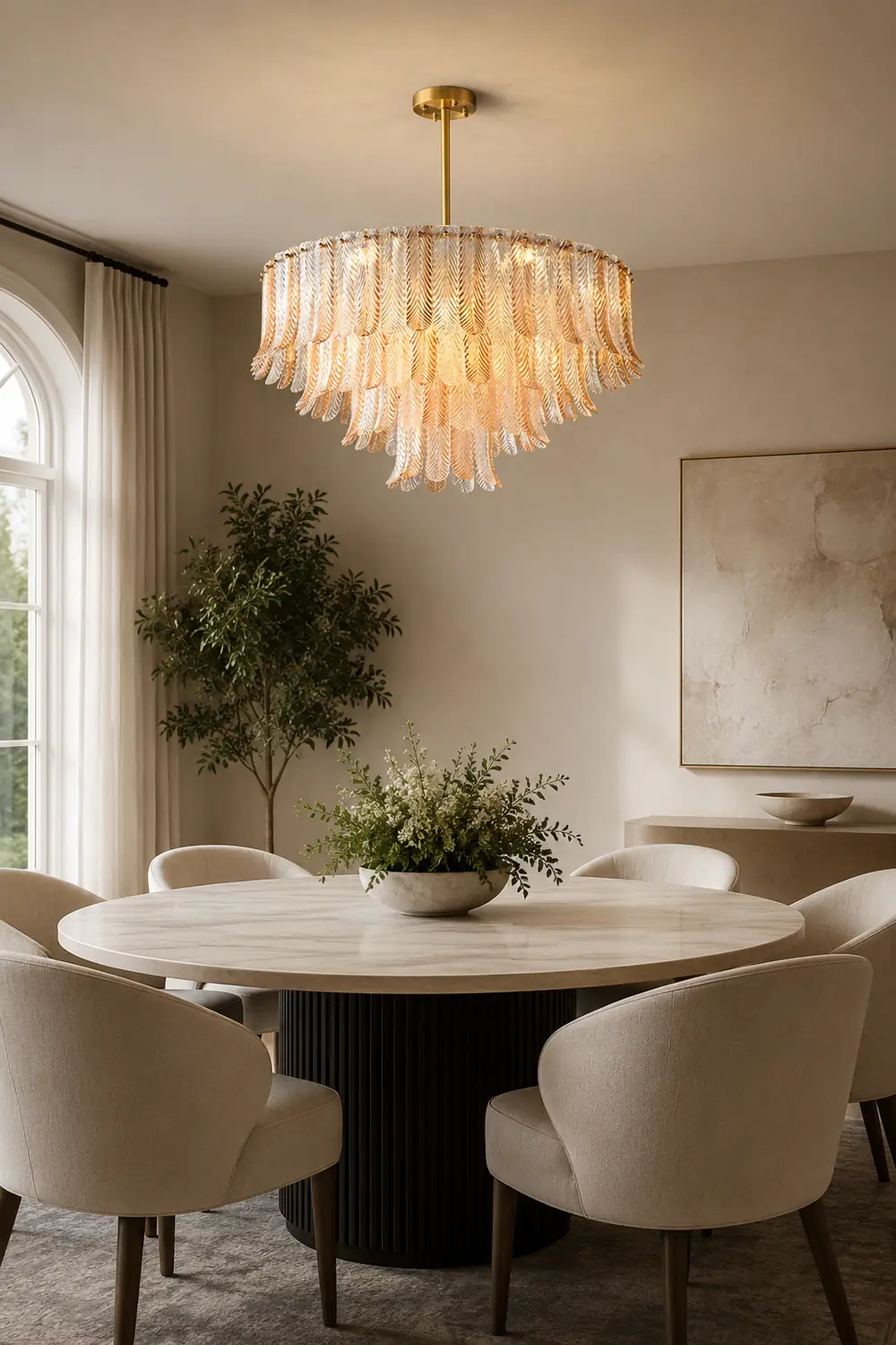 Nobelium Tribeca Chandelier - Lumpaz