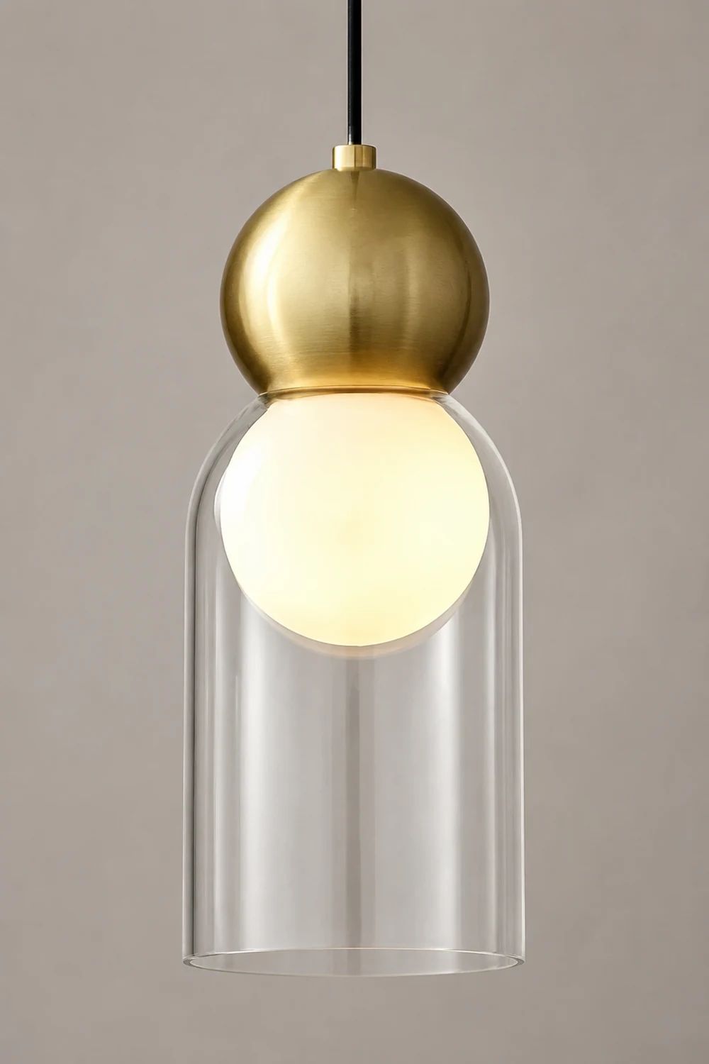 Dani Brass Pendant Lamp - Lumpaz