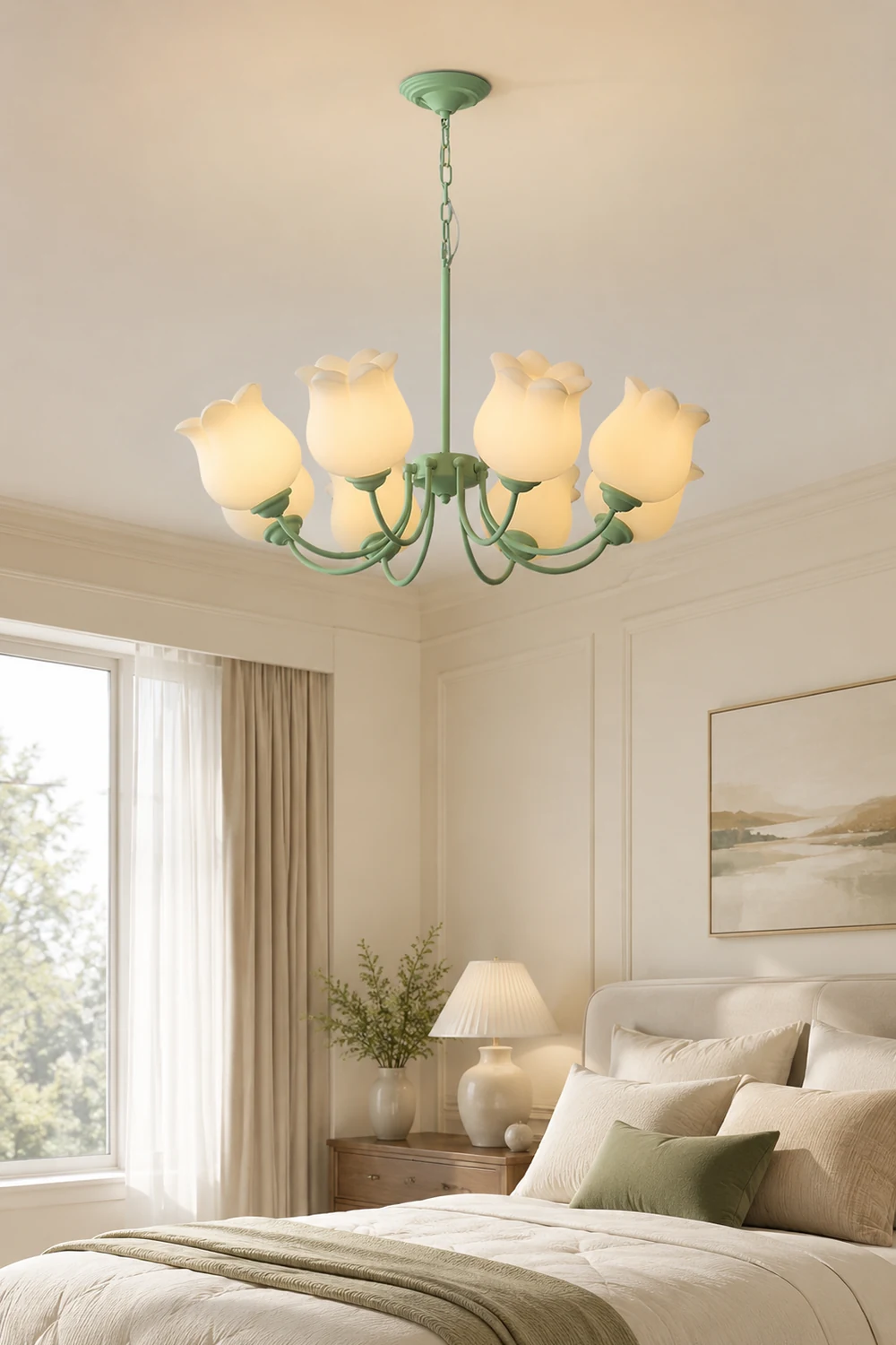 French Lily Chandelier - Lumpaz