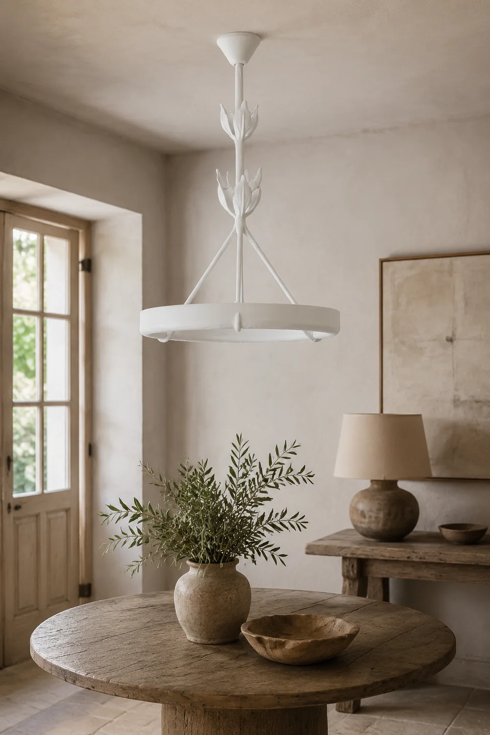 Tinsley Plaster Chandelier - Lumpaz