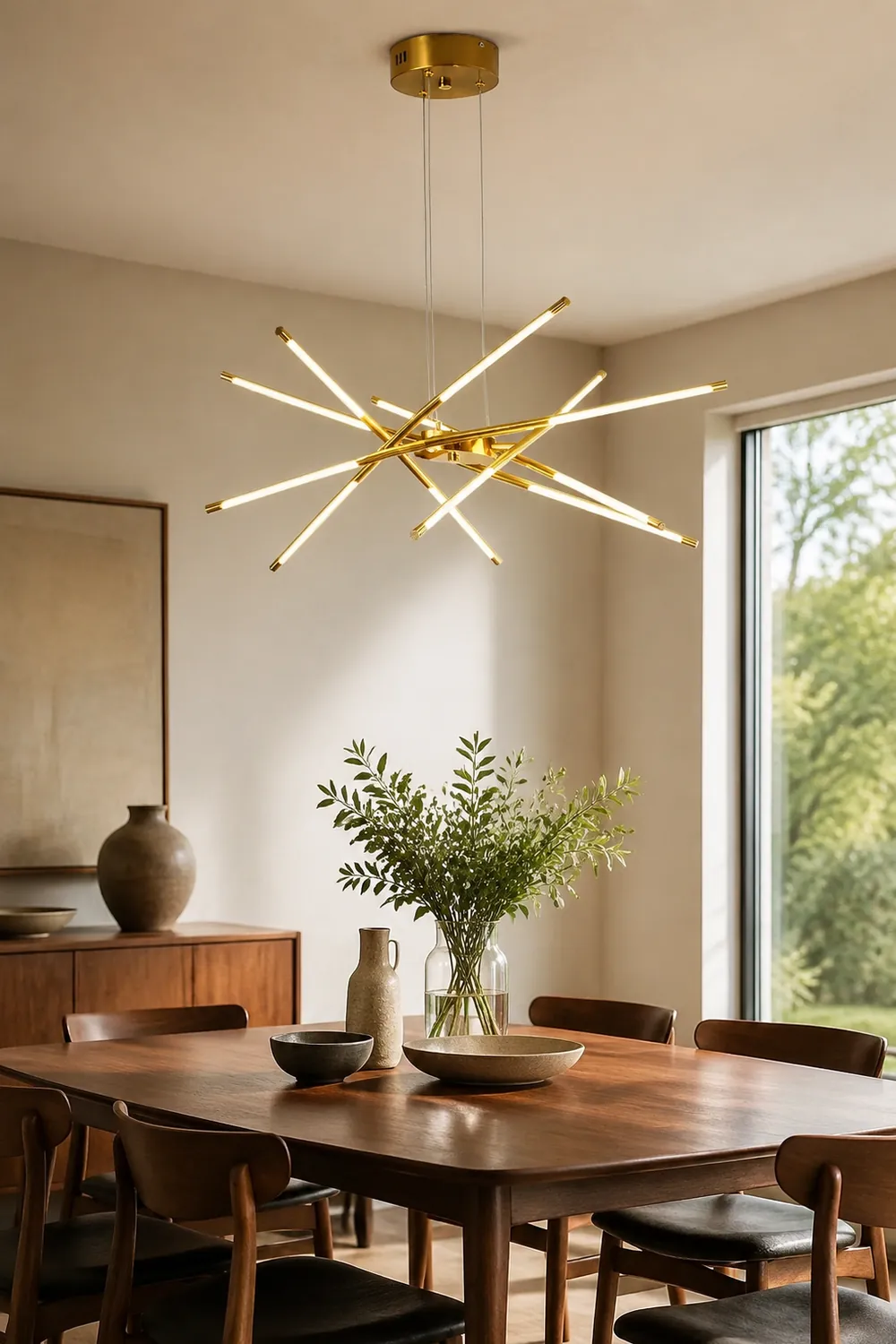 Rotatable LED Chandelier - Lumpaz