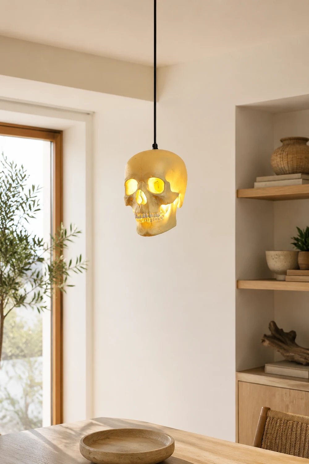 Skull Pendant Light - Lumpaz