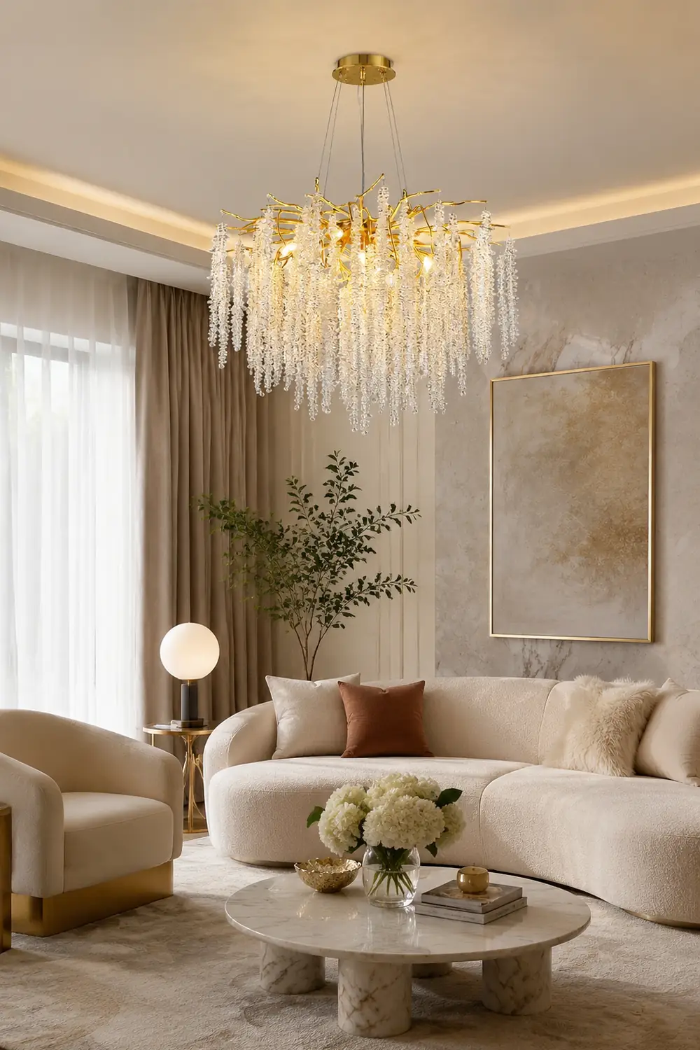 Albero Crystal Chandelier - Lumpaz