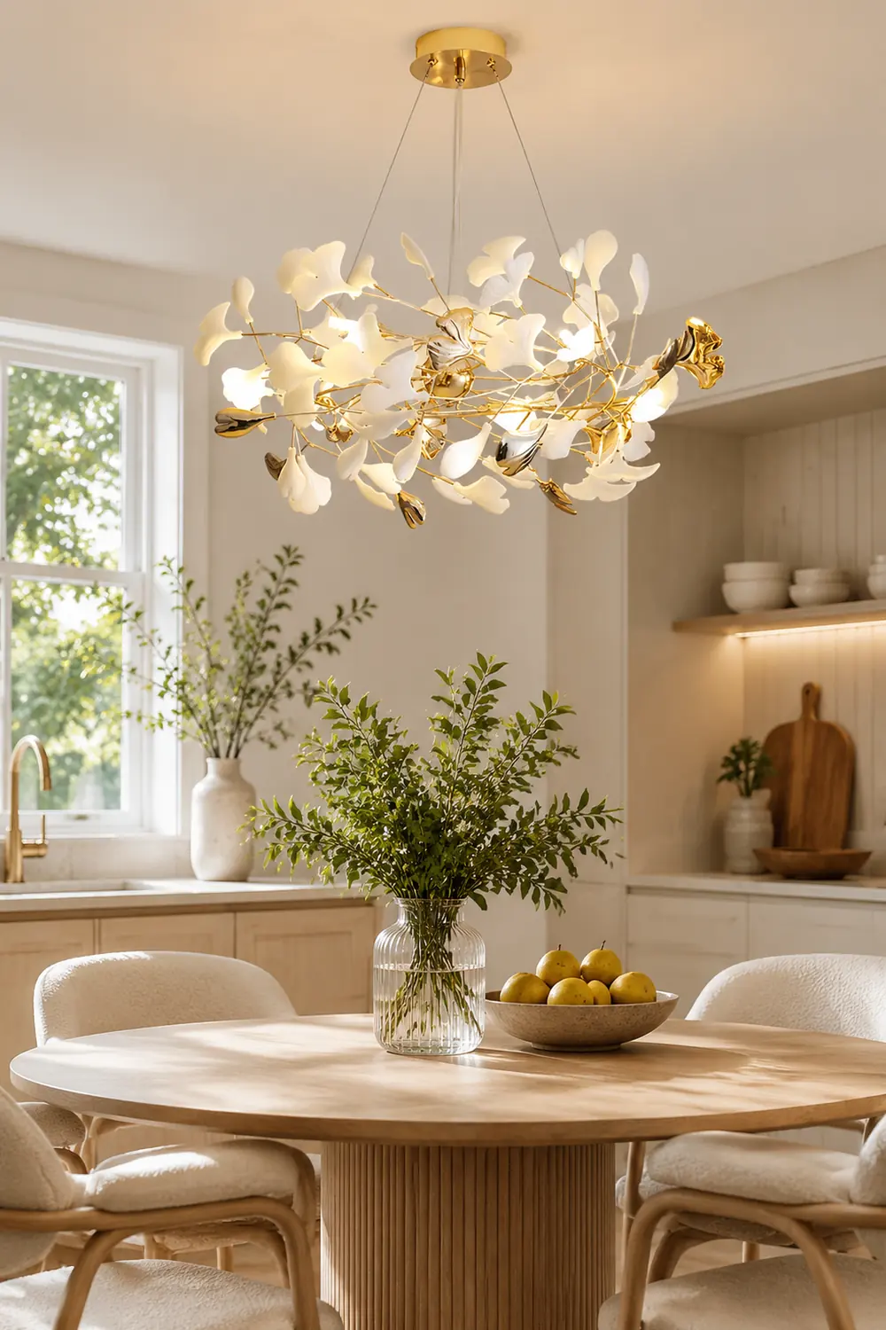 Gingko Chandelier H - Lumpaz