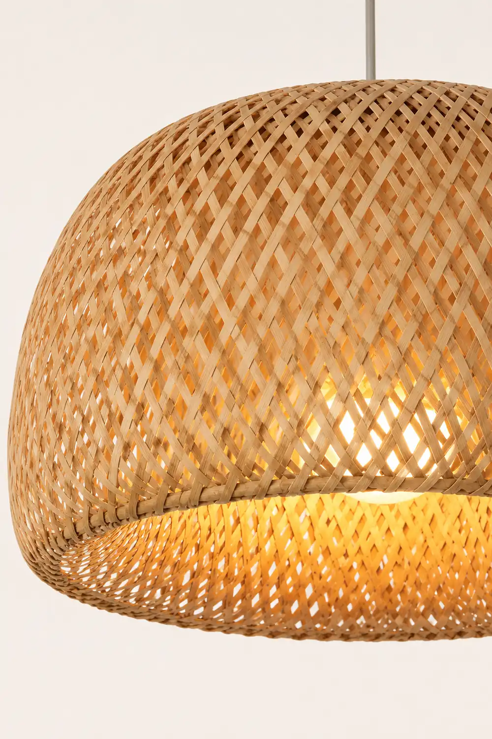 Bamboo Braided Pendant Lamp - Lumpaz