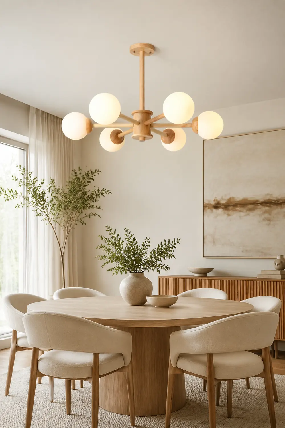Kozan Wooden Chandelier - Lumpaz