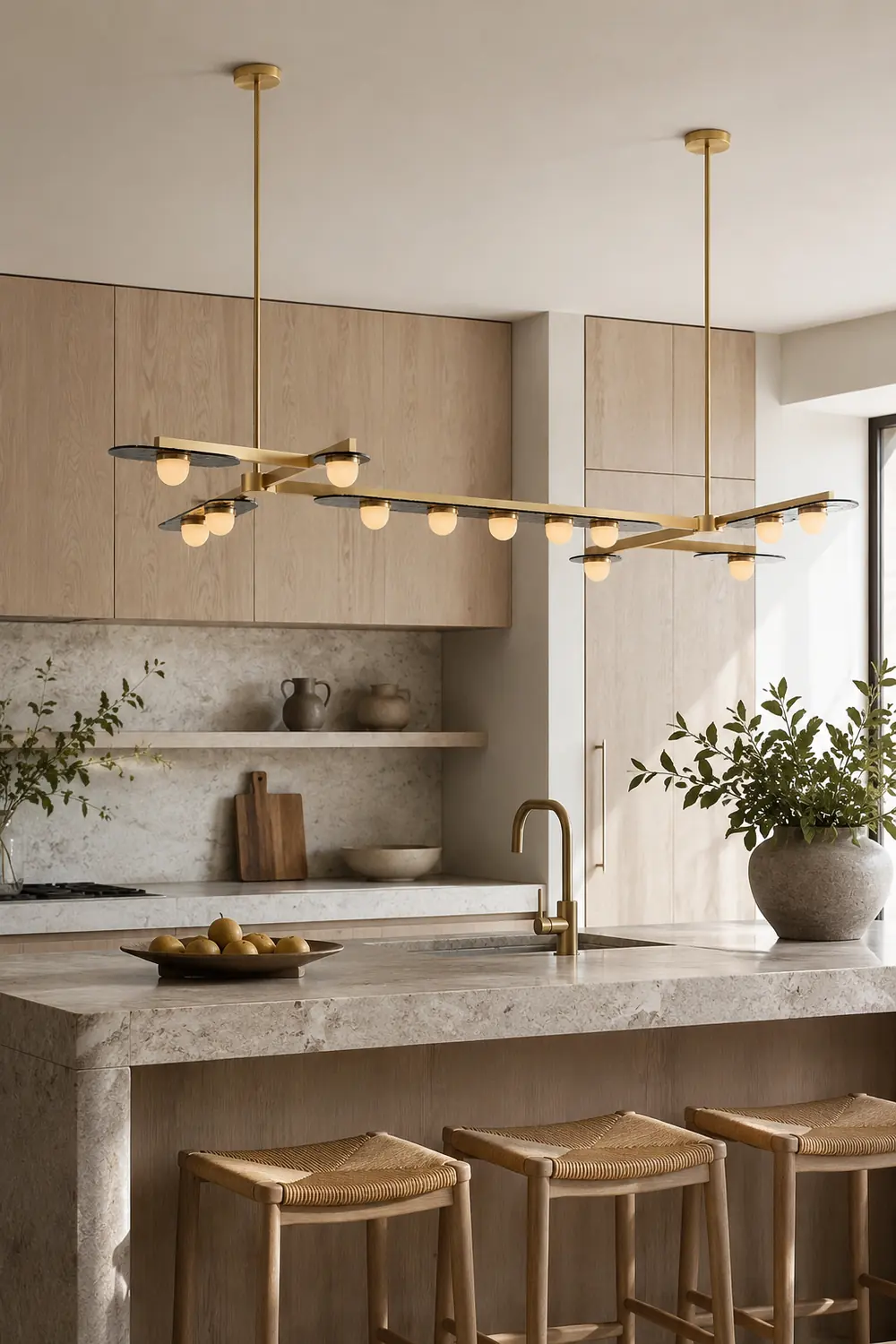 Modulo Horizontal Chandelier - Lumpaz