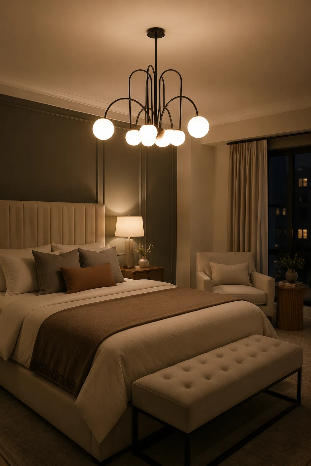 Delaney Chandelier - Lumpaz