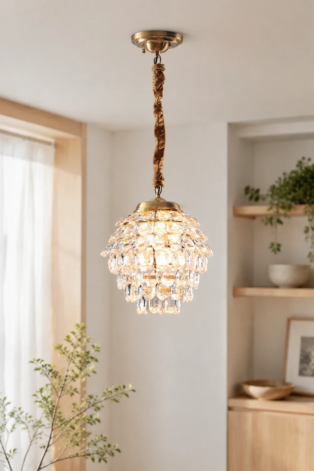 Roxanne Crystal Pendant Light - Lumpaz