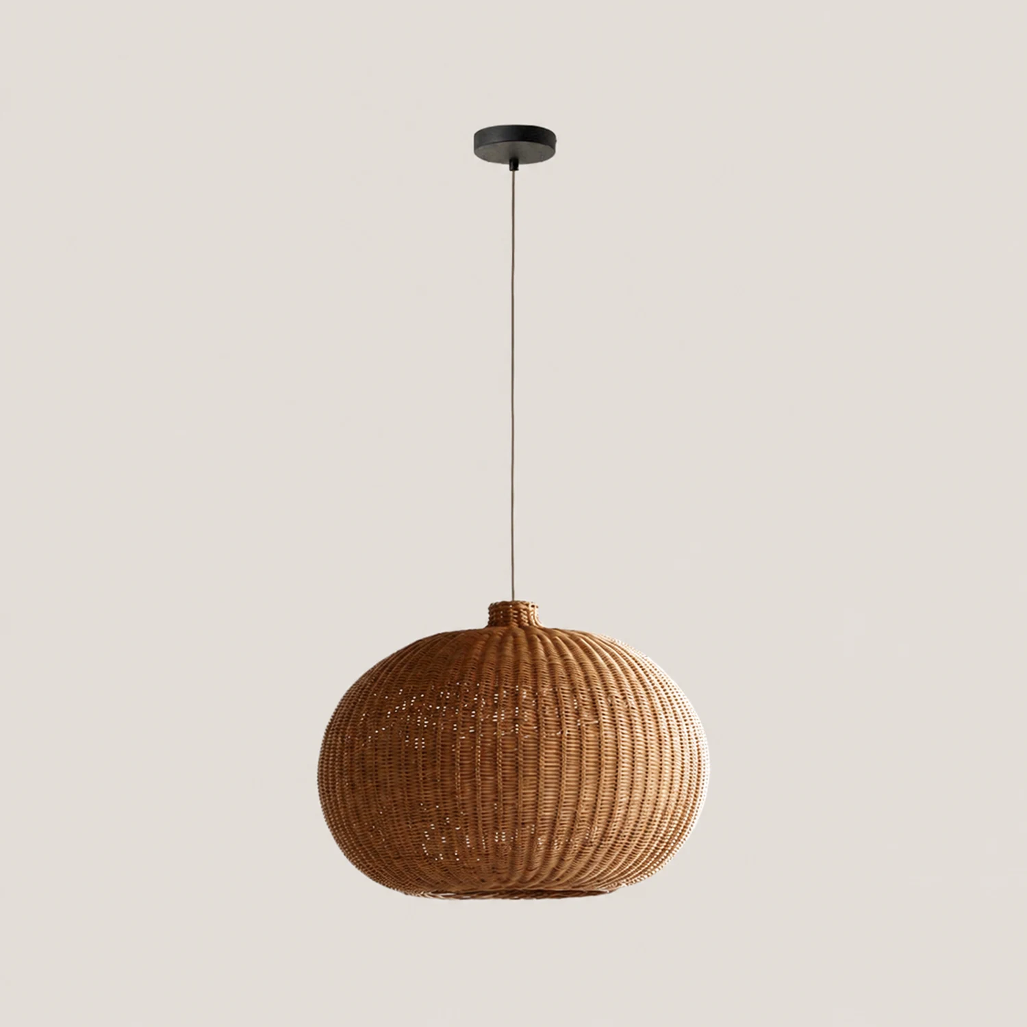 Vintage Rattan Pendant Lamp - Lumpaz