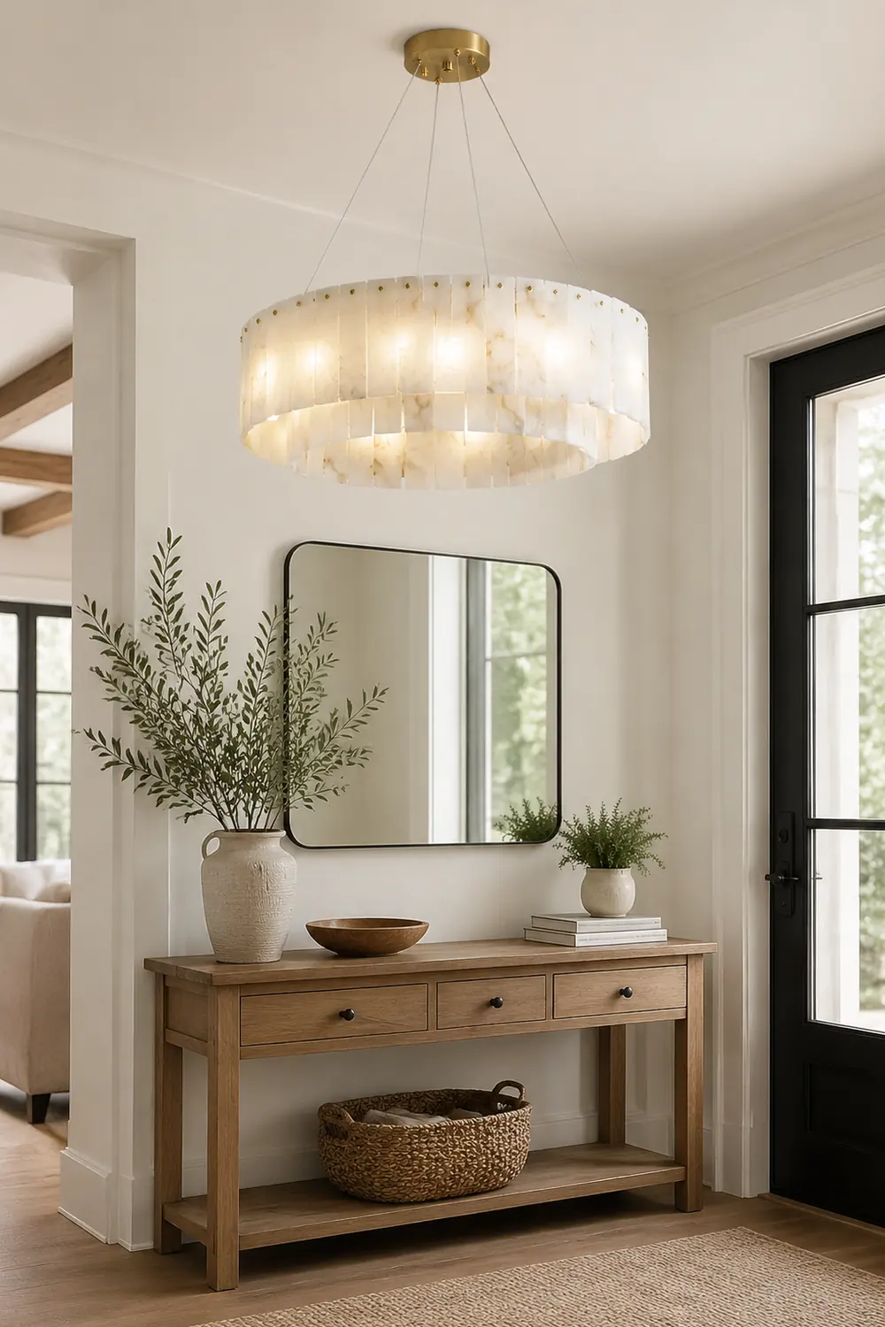 Rock Alabaster Chandelier - Lumpaz