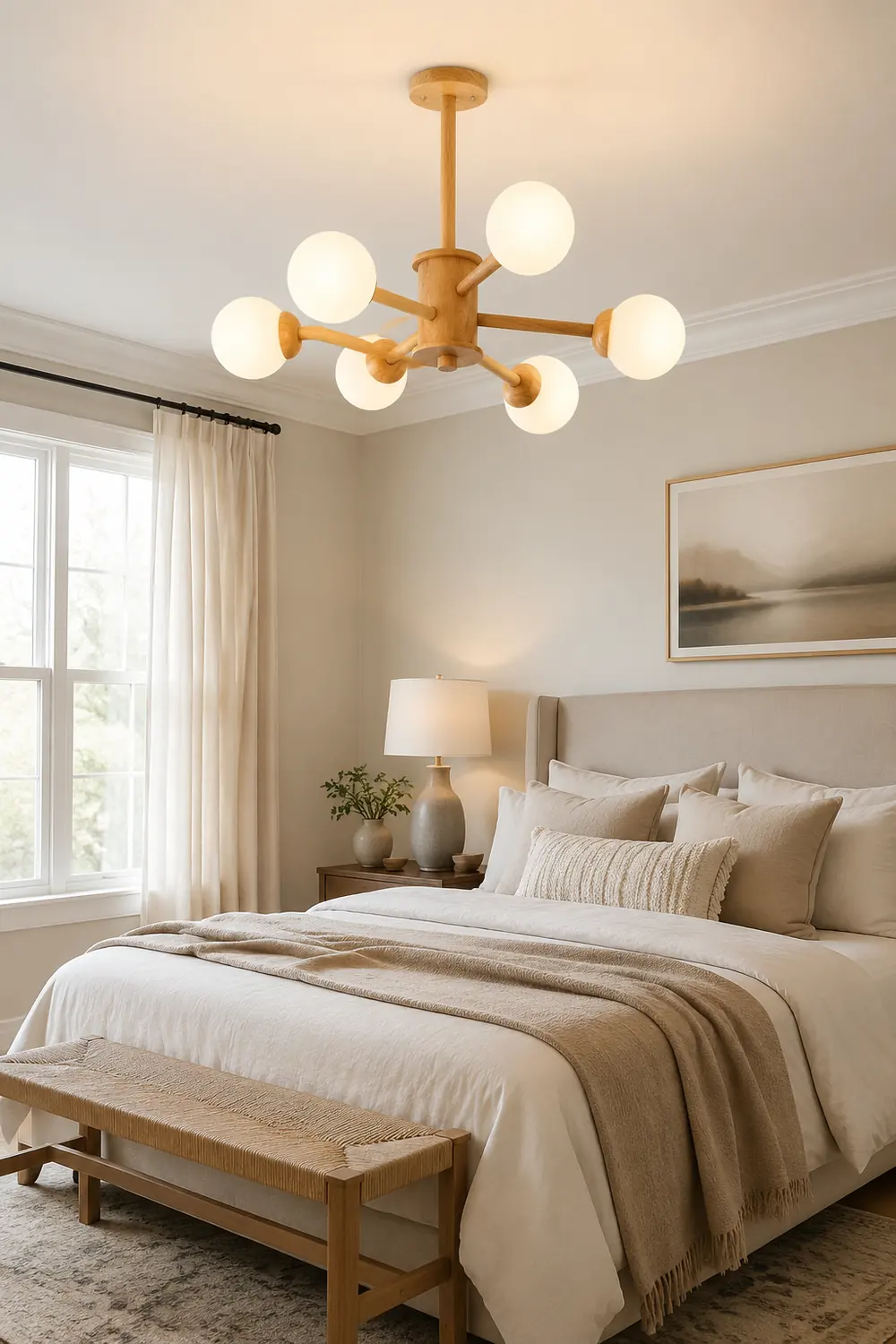 Kozan Wooden Chandelier - Lumpaz