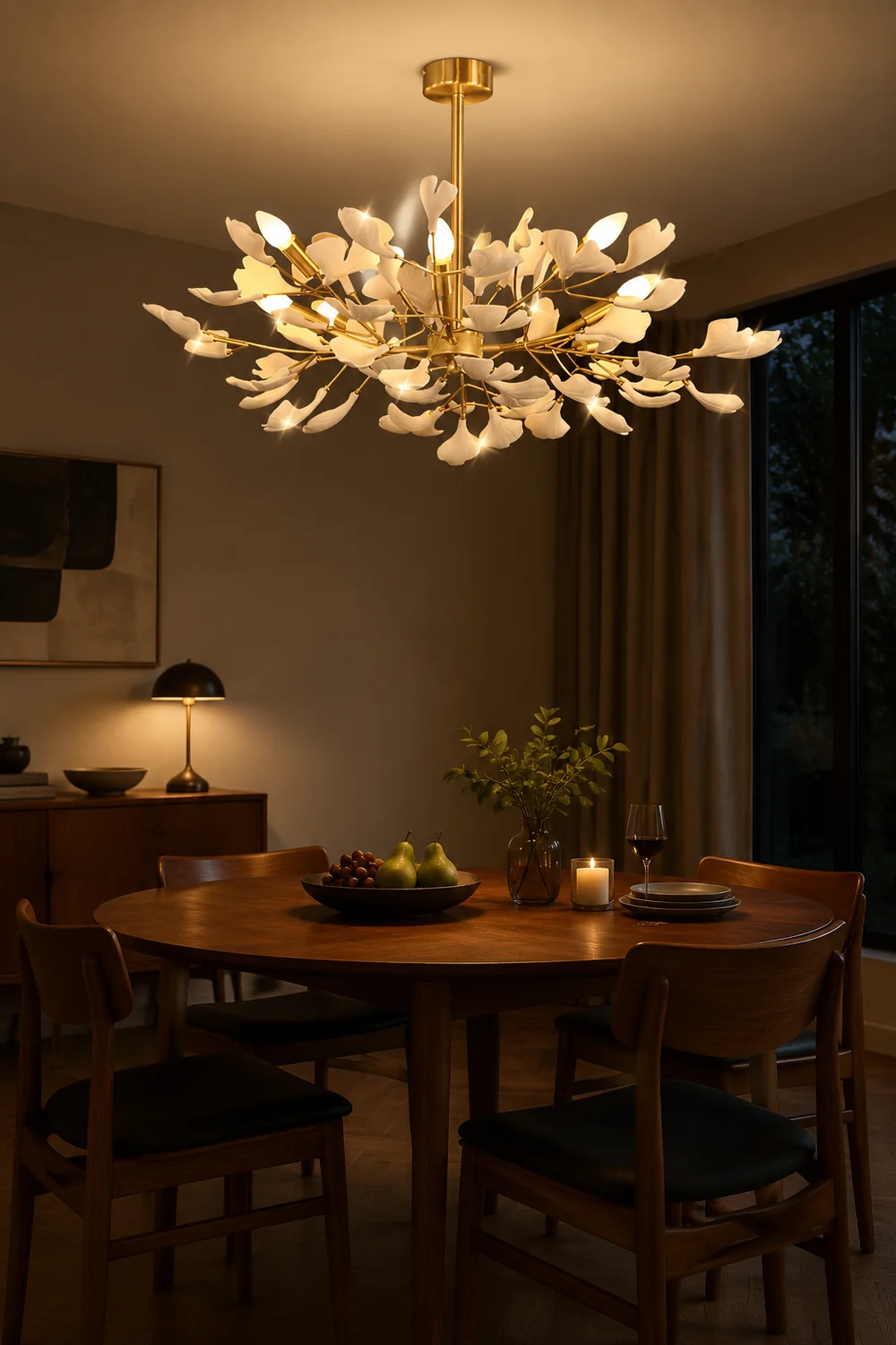 Gingko Chandelier J - Lumpaz