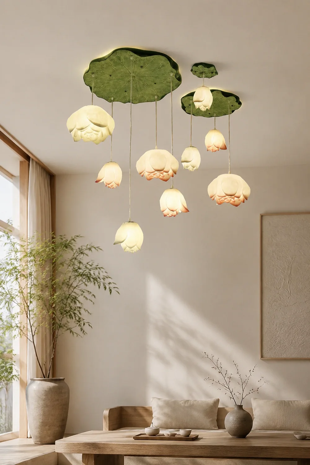 Lotus Chandelier - Lumpaz