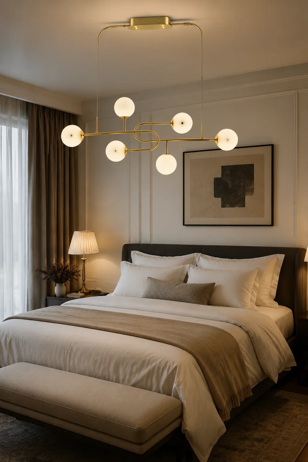 Arc Globe Escalante Chandelier - Lumpaz