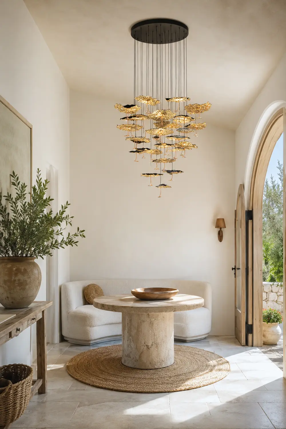 Brass Aviary Constellation Chandelier - Lumpaz
