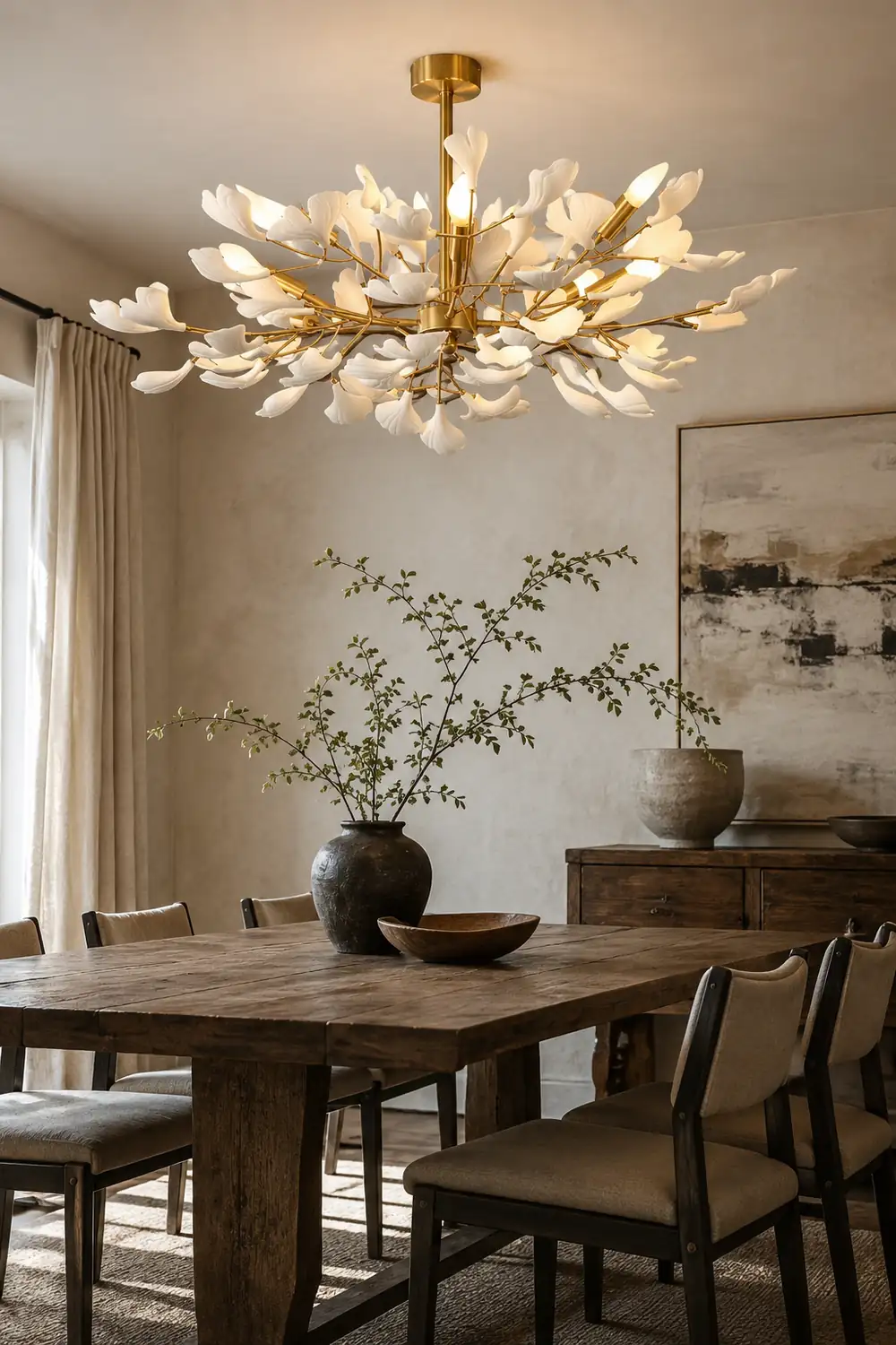 Gingko Chandelier J - Lumpaz
