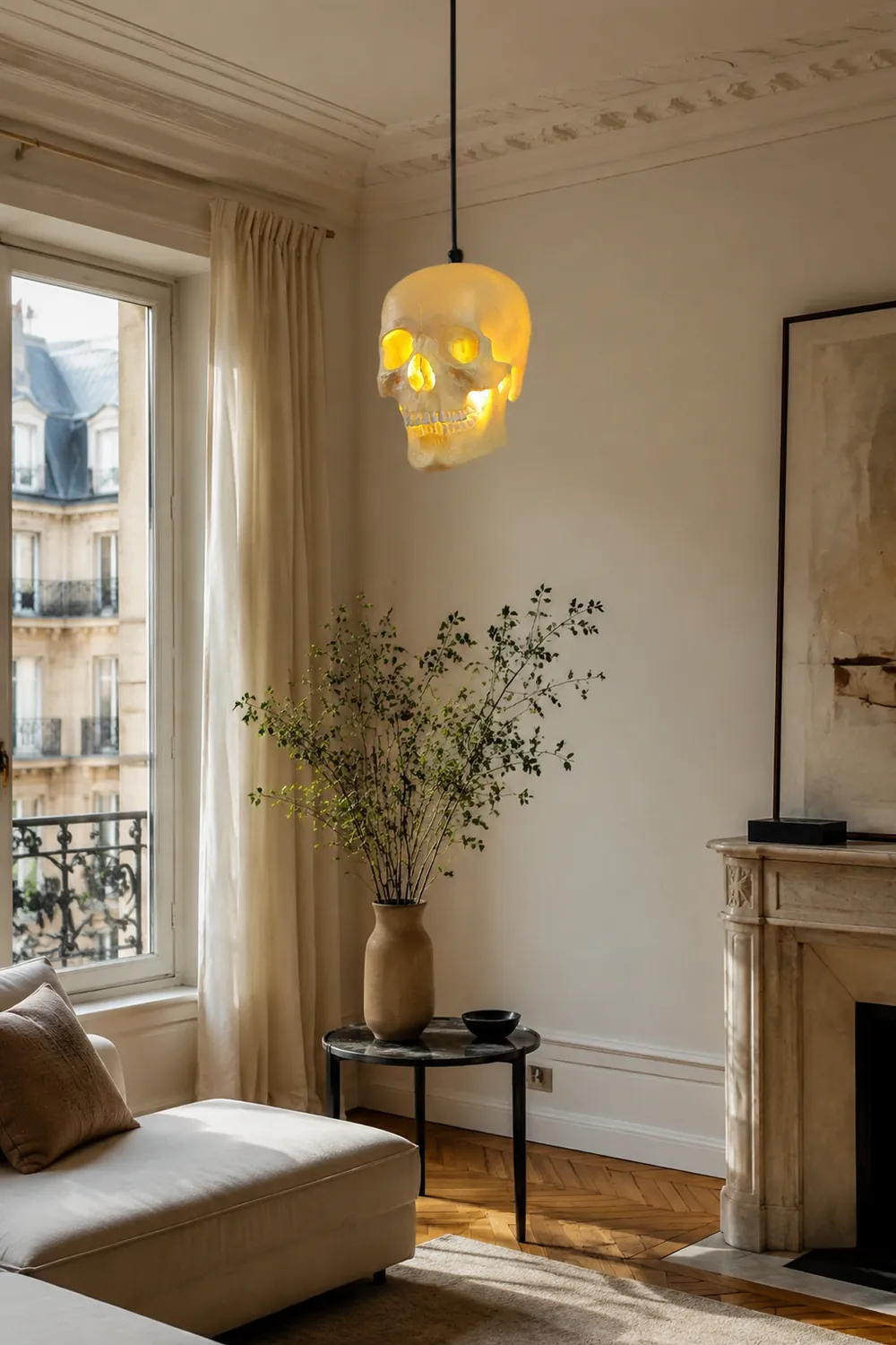 Skull Pendant Light - Lumpaz