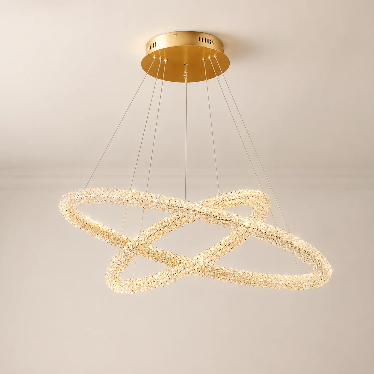 Ring Crystal Chandeliers - Lumpaz
