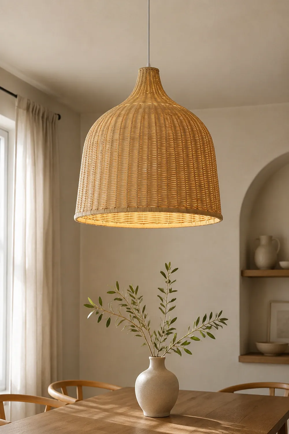 Rattan Pandent Light - Lumpaz