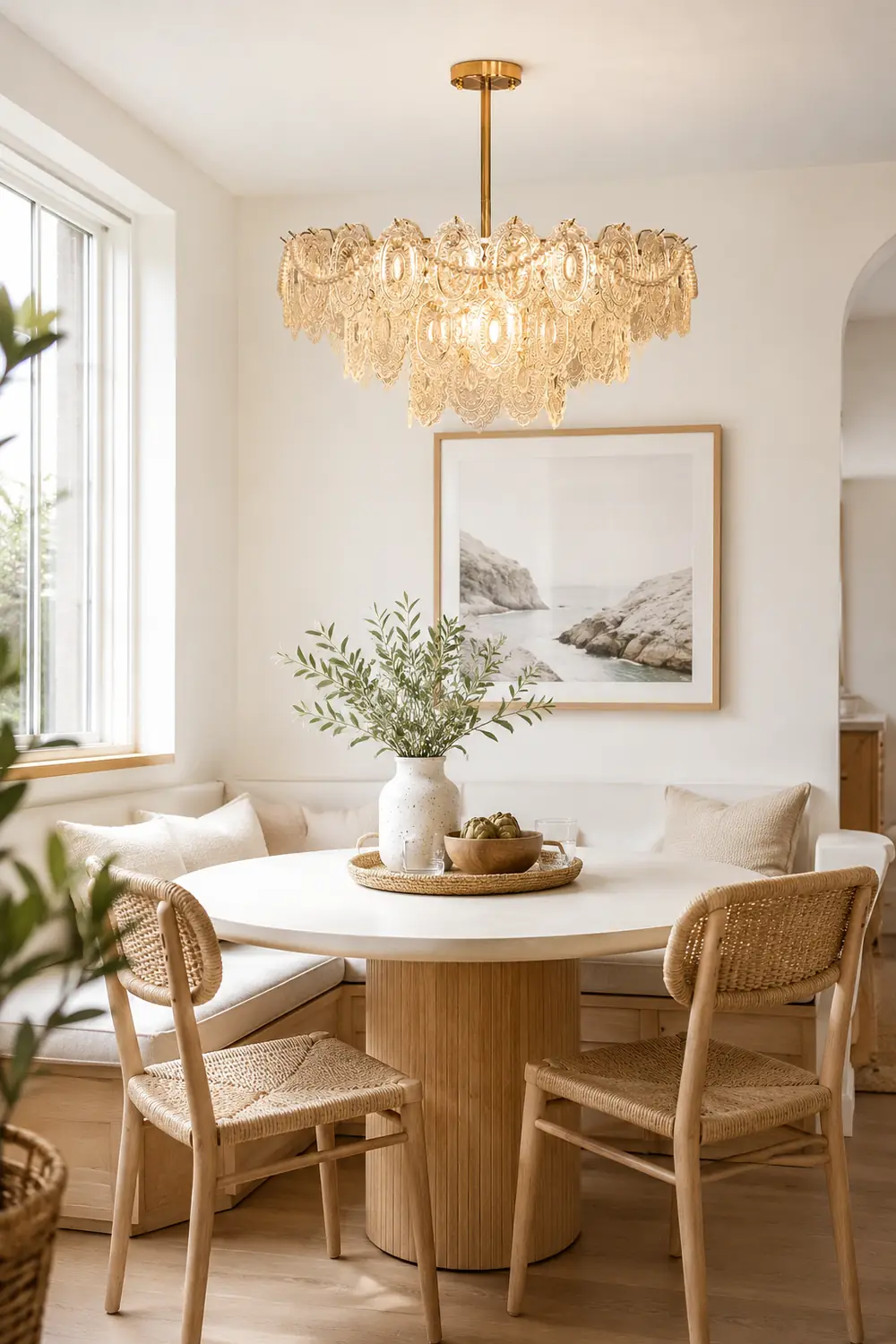 Wave Pearl Chandelier - Lumpaz