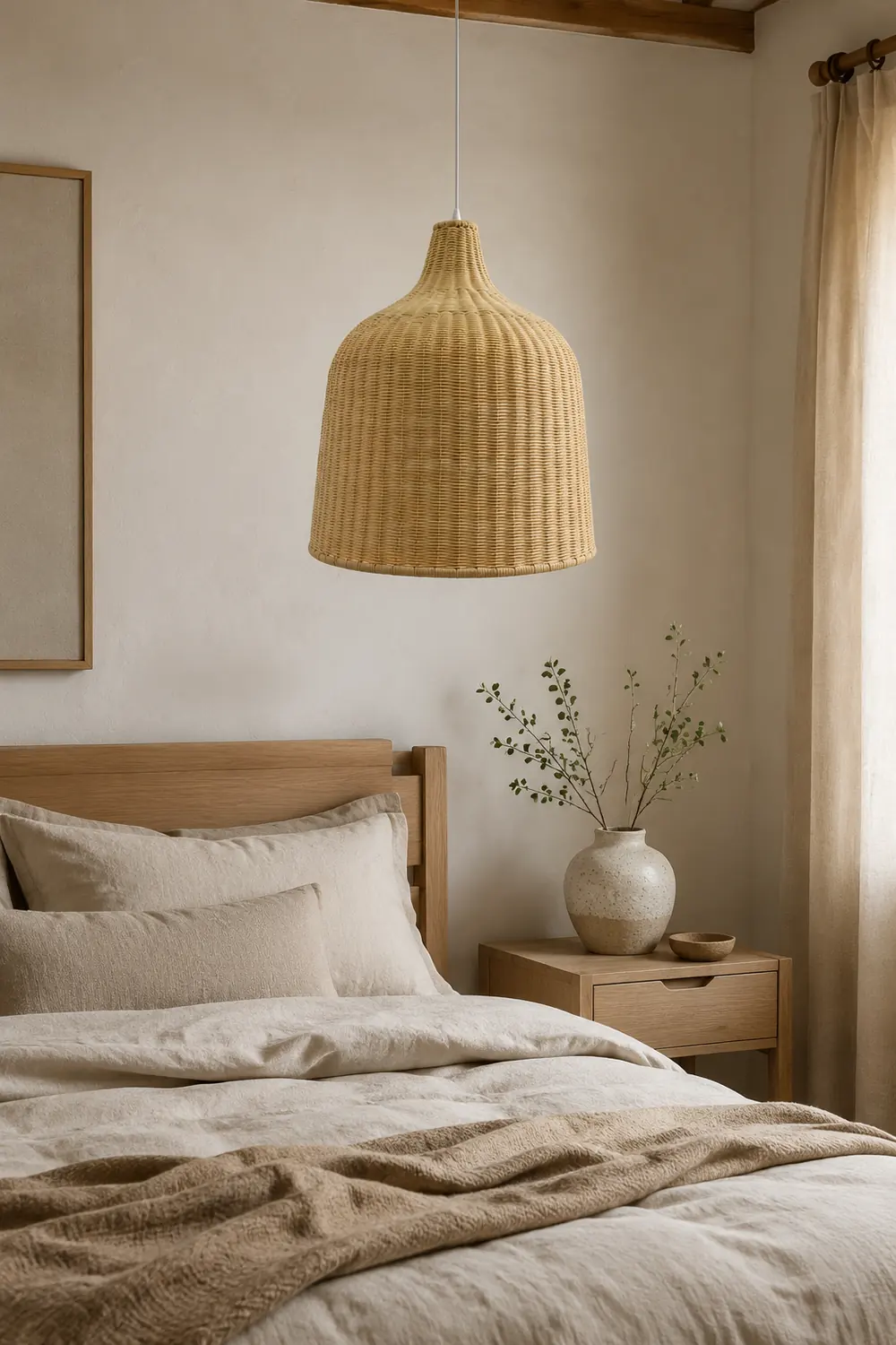 Rattan Pandent Light - Lumpaz