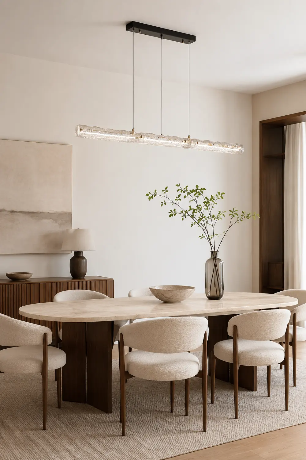 Capuccio LED Linear Pendant Lamp - Lumpaz