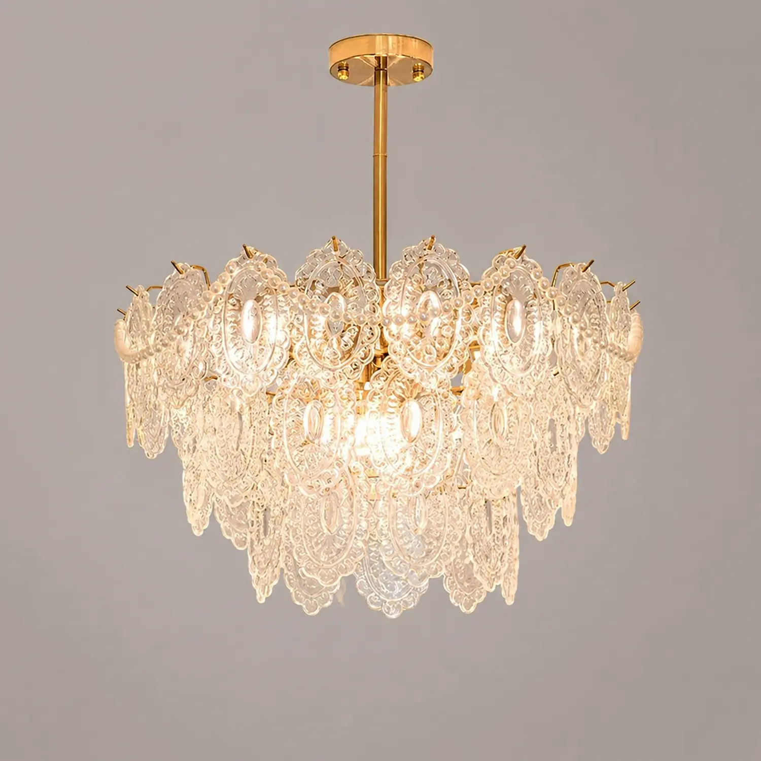 Wave Pearl Chandelier - Lumpaz