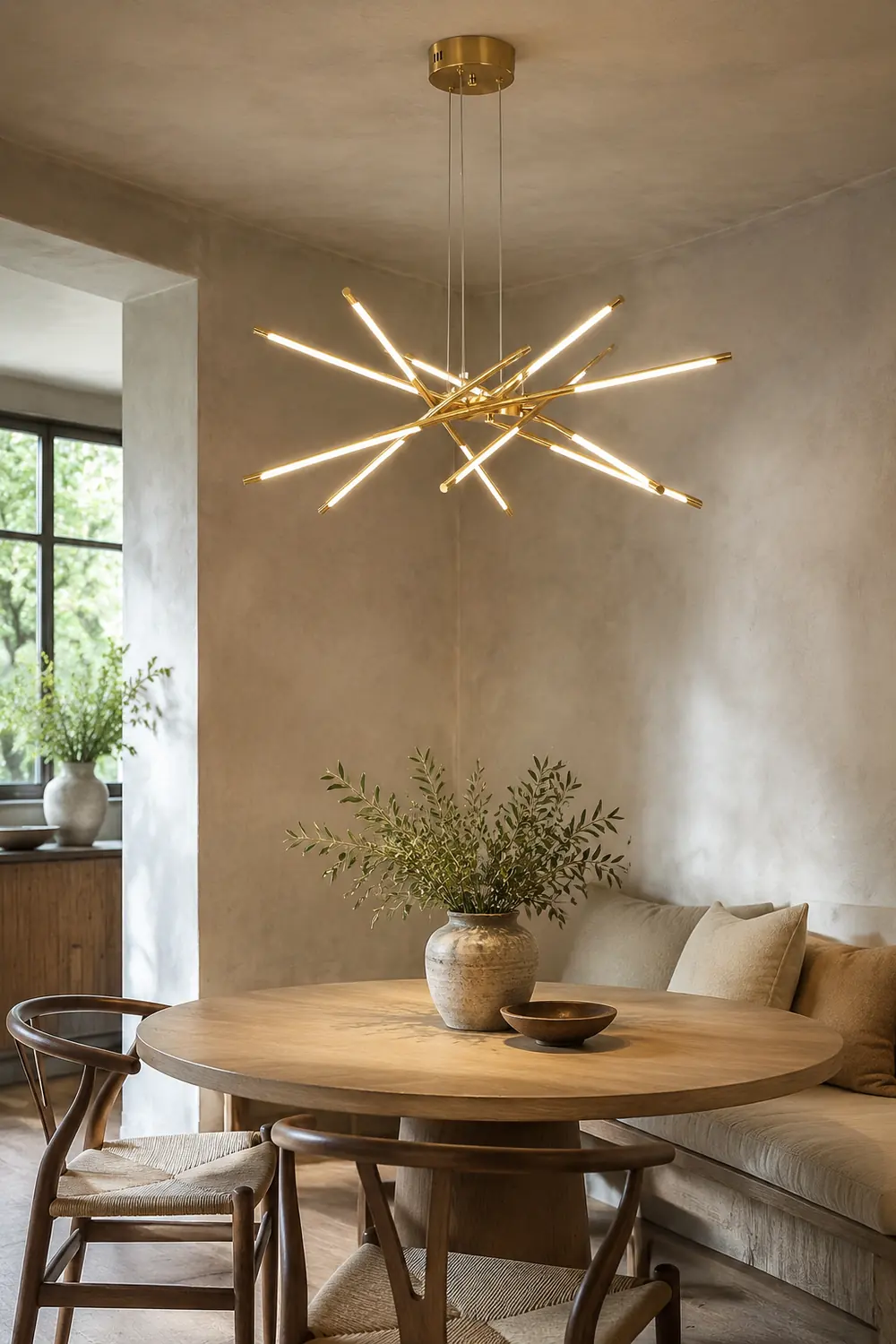 Rotatable LED Chandelier - Lumpaz