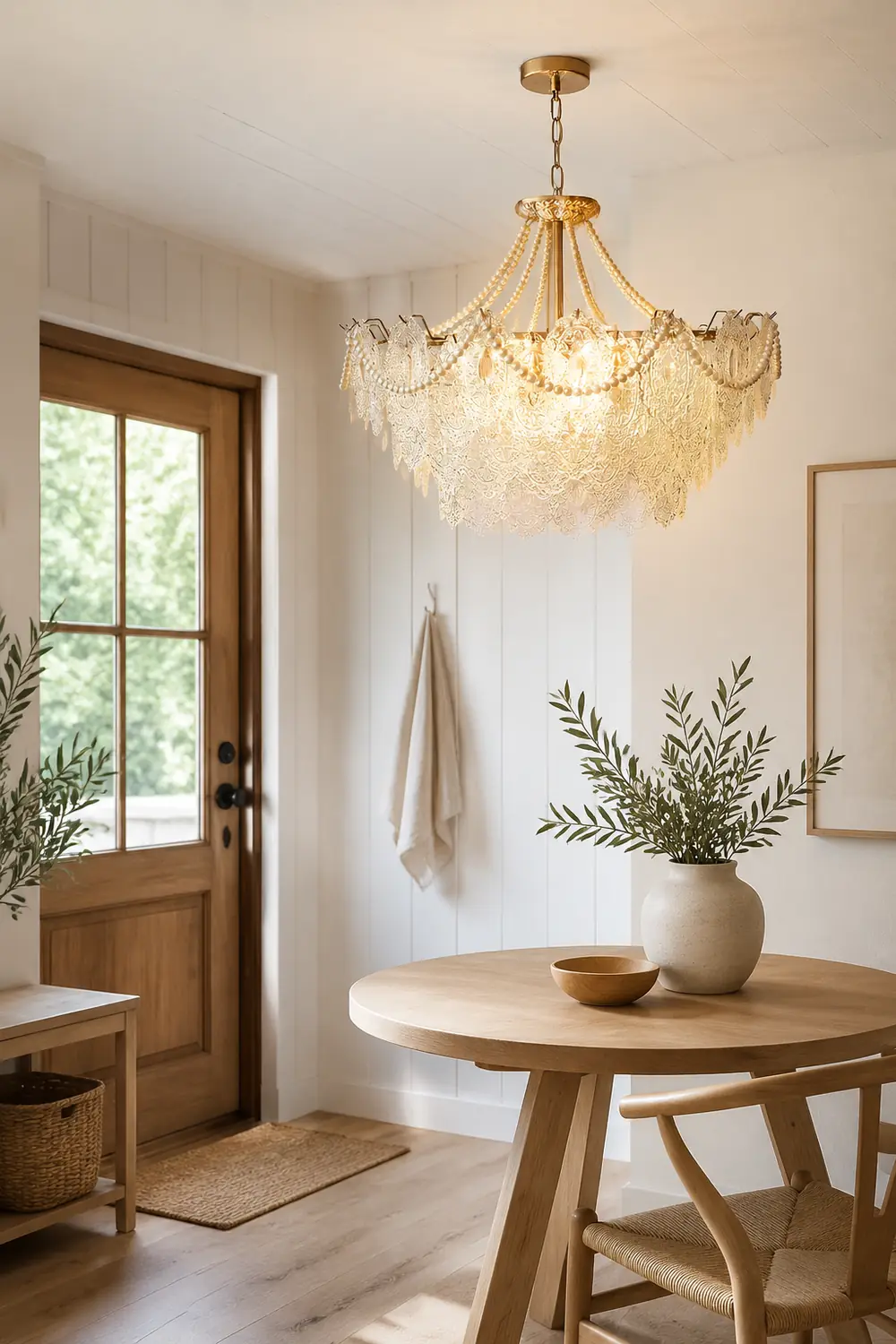 Pearls Glass Chandelier - Lumpaz