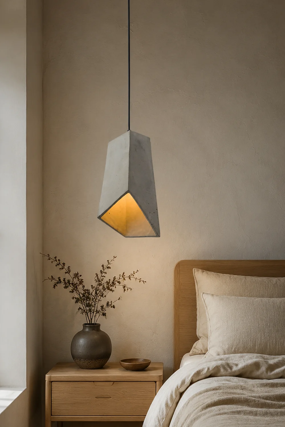 Georgia Cement Pendant Light - Lumpaz