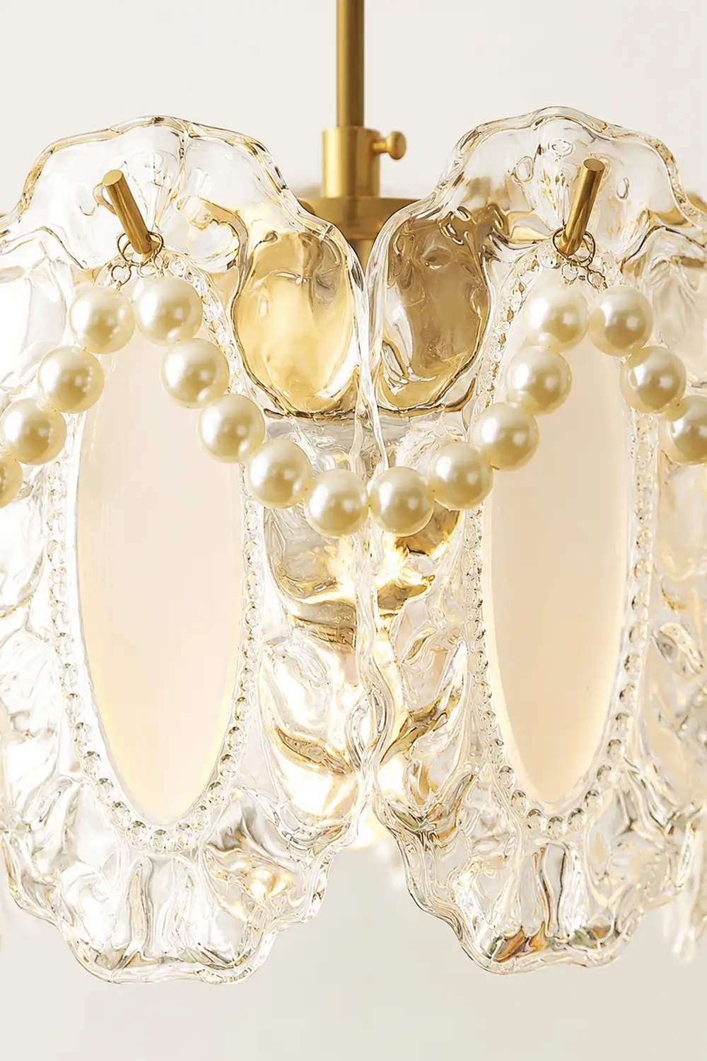 Floral Glass Pendant Lamp - Lumpaz