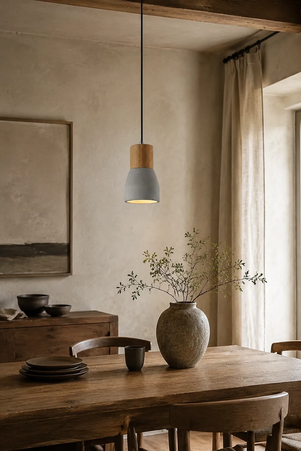 Andenon Cement Pendant Light - Lumpaz