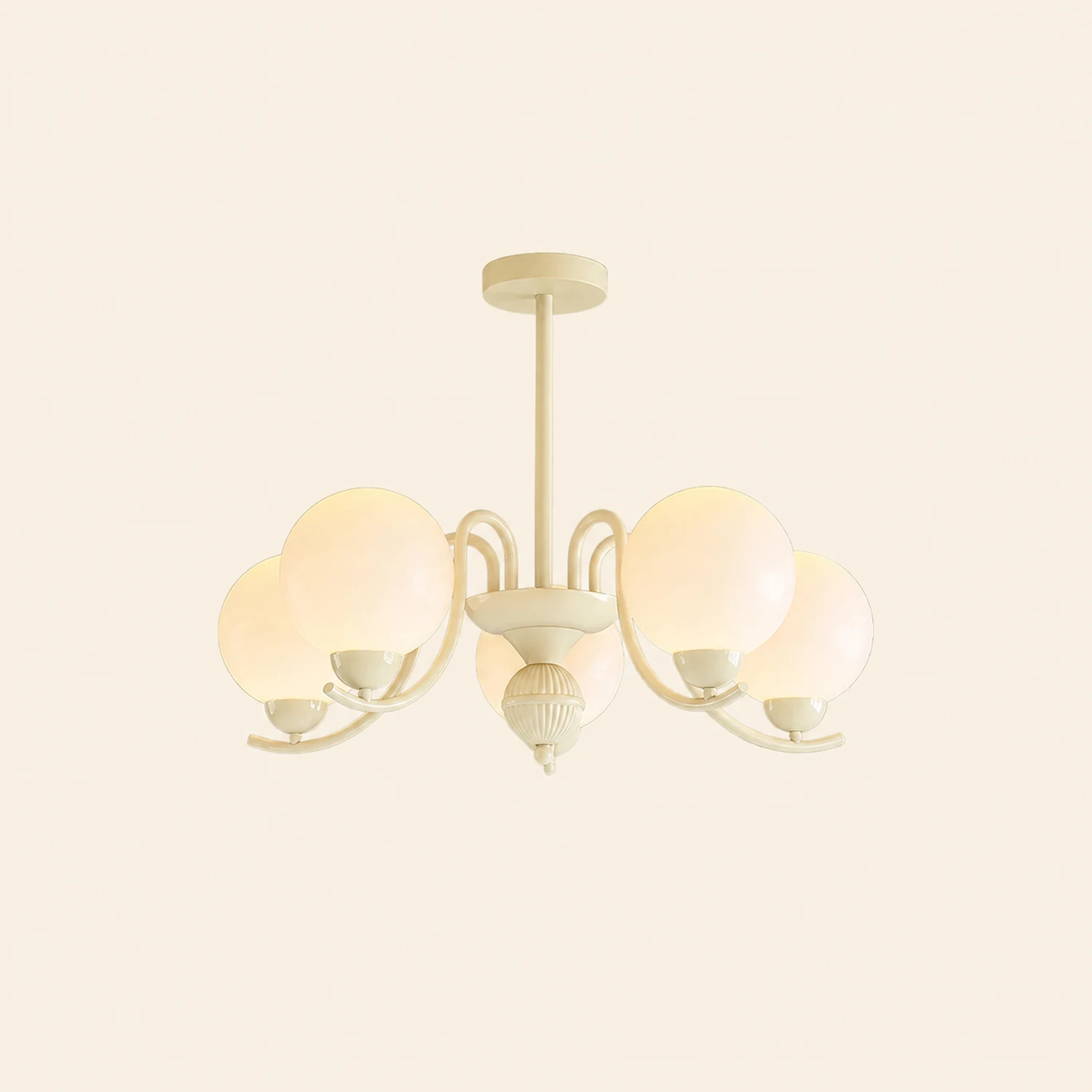 Vanilla Ball Chandelier - Lumpaz