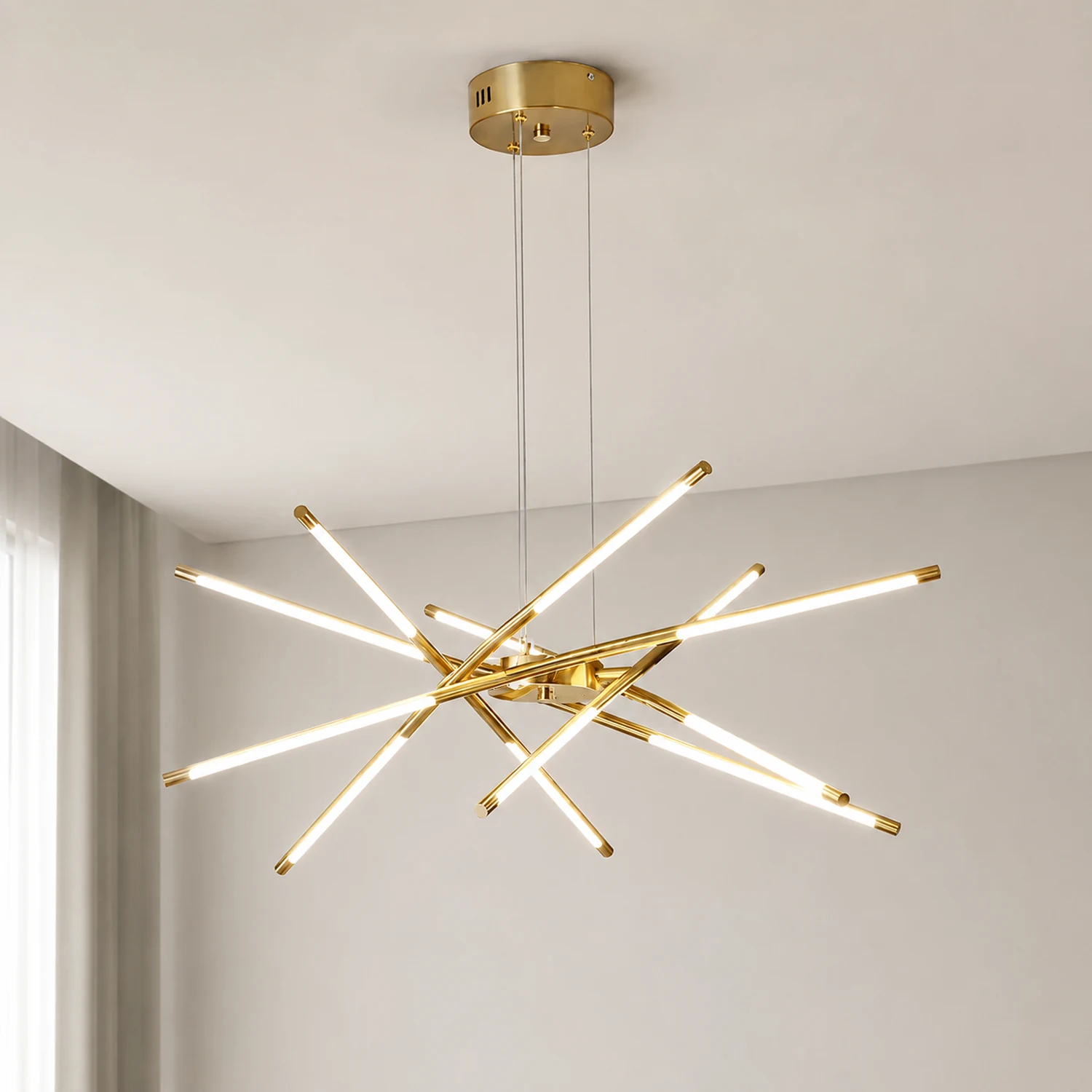 Rotatable LED Chandelier - Lumpaz