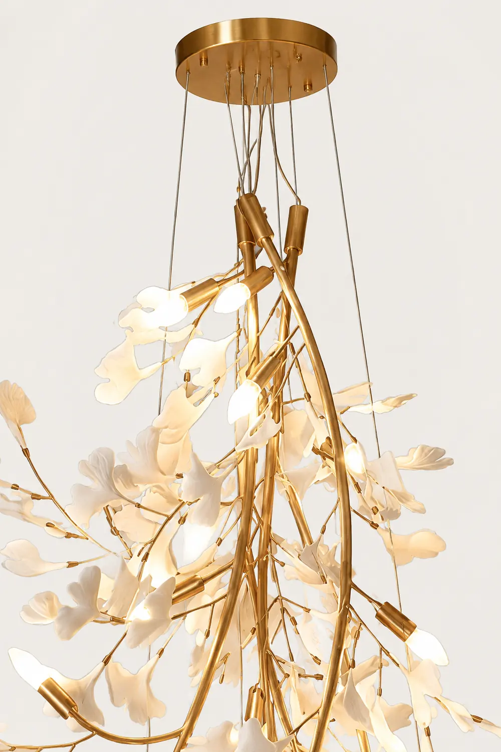 Gingko Long Branch Chandelier - Lumpaz