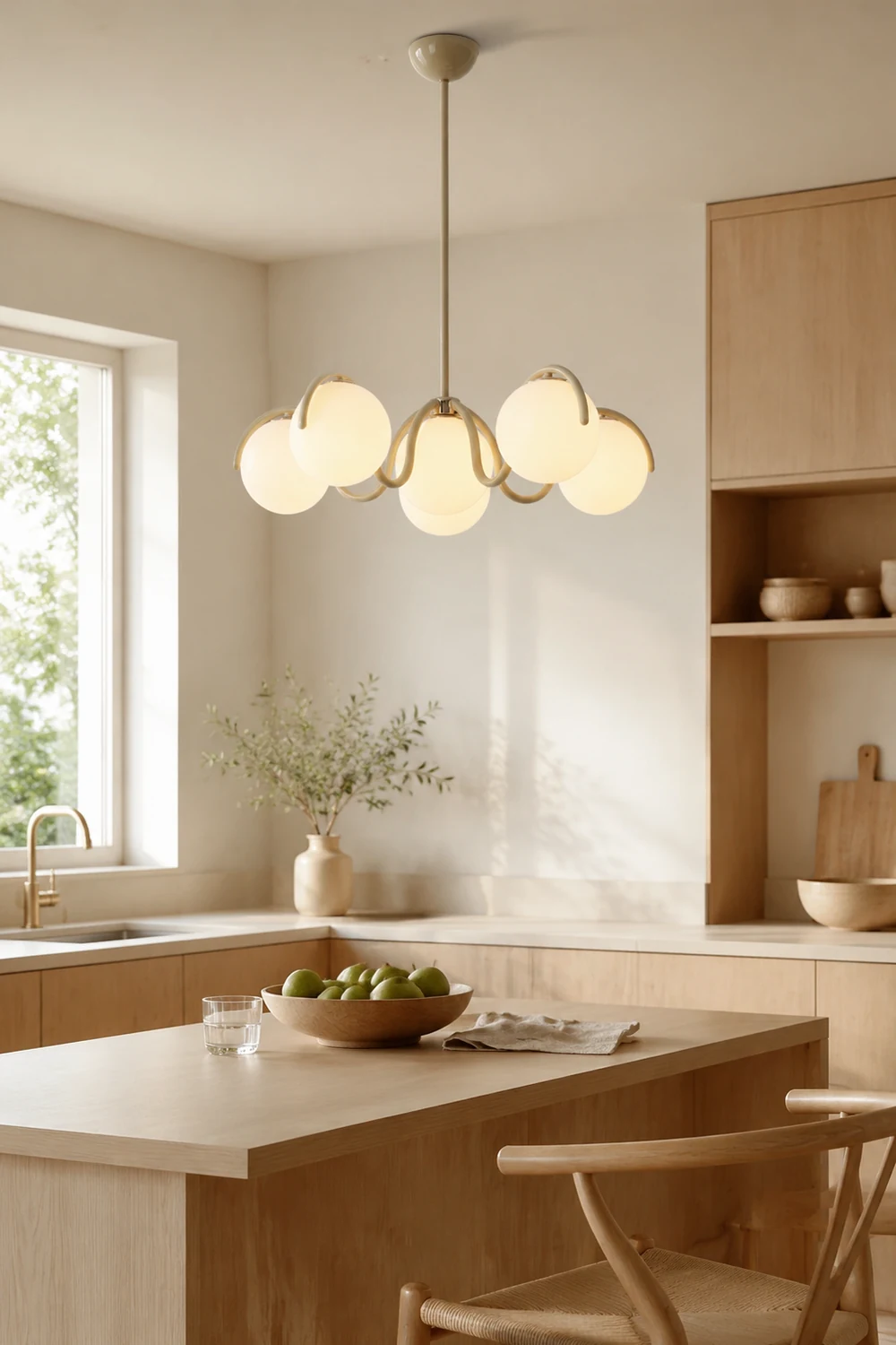 Reedway Curve Linear Chandelier - Lumpaz